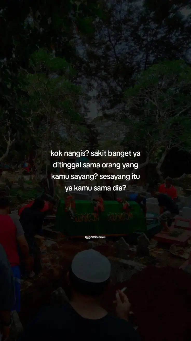 kok nangis lagi kenapa?