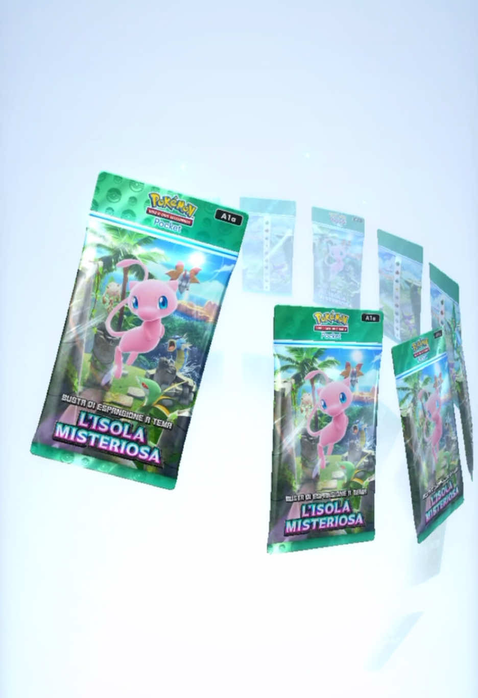 Pokemon TCG | Opening 1 Pack Mew L’isola Misteriosa  #pokemon #pokemoncards #virtual #pocket #creatures #pokemontcg #fyp #pokemontiktok #pocketmonsters #unboxingvideo #nintendo #pikachu #PokemonTCG #charizard #ex #apex #fullart #alternativeart #gamefreak #mewtwo #mew 