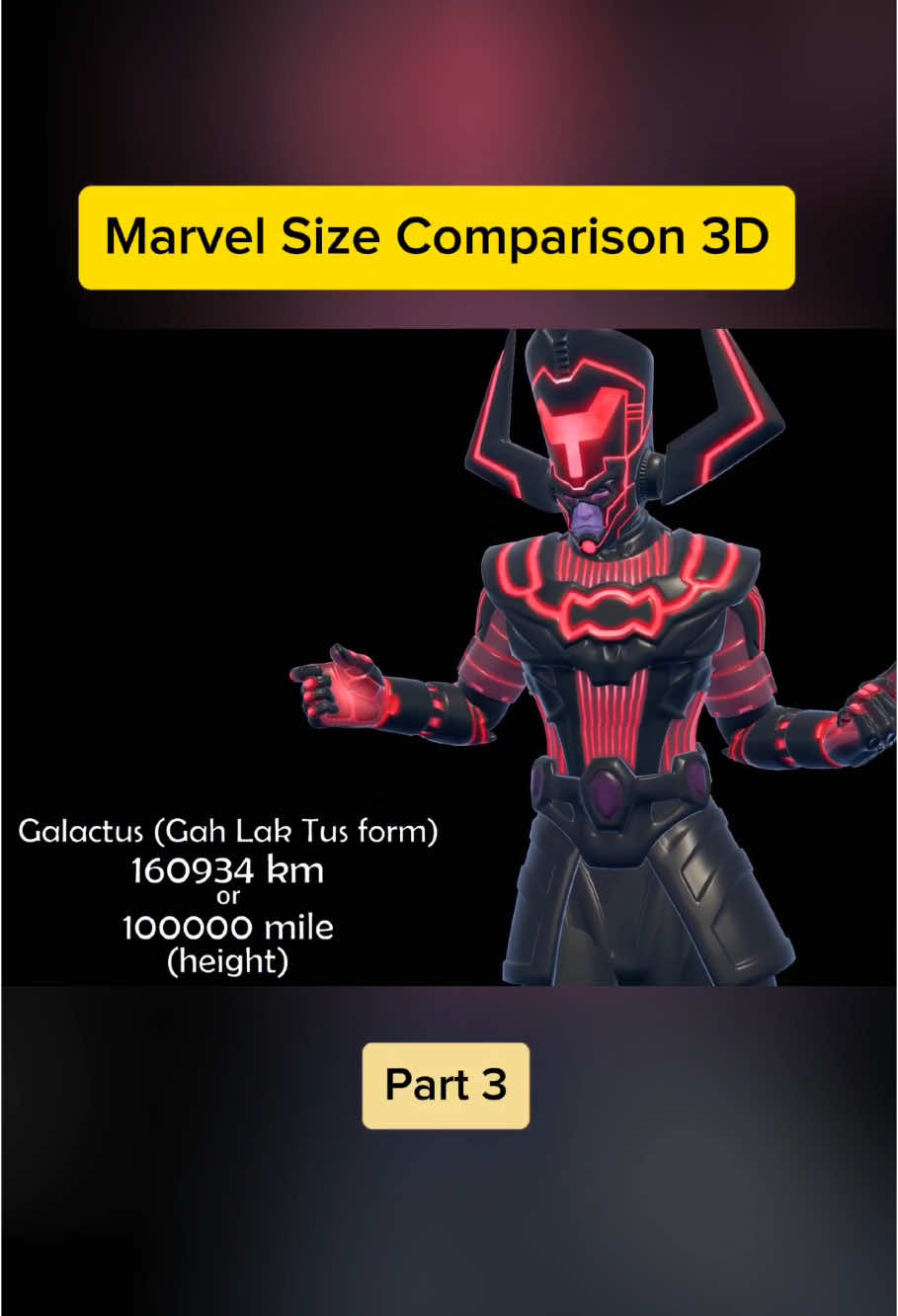 Marvel Size Comparison. #comparison #Marvel #size #explore #fyp 