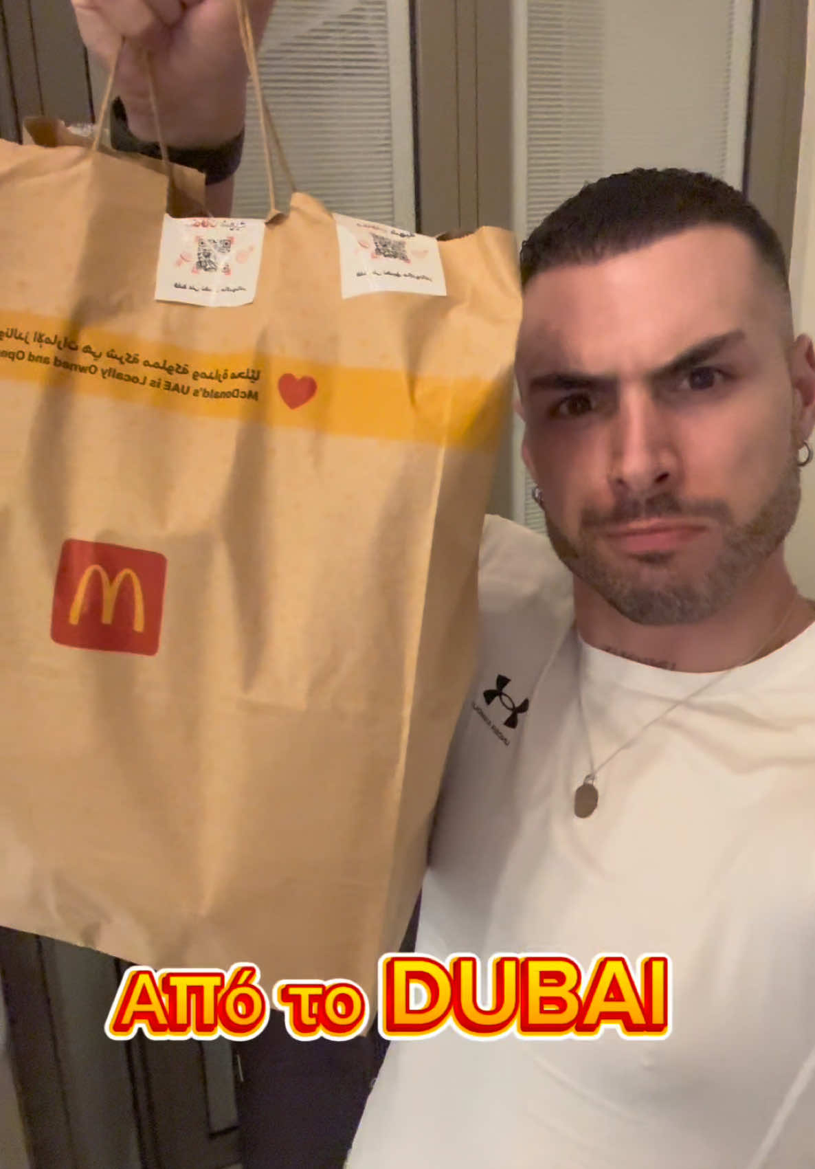 Δοκιμάζω McDonald’s απο το dubai 🇦🇪🍔🍟 - #mcdonalds #dubai #food 