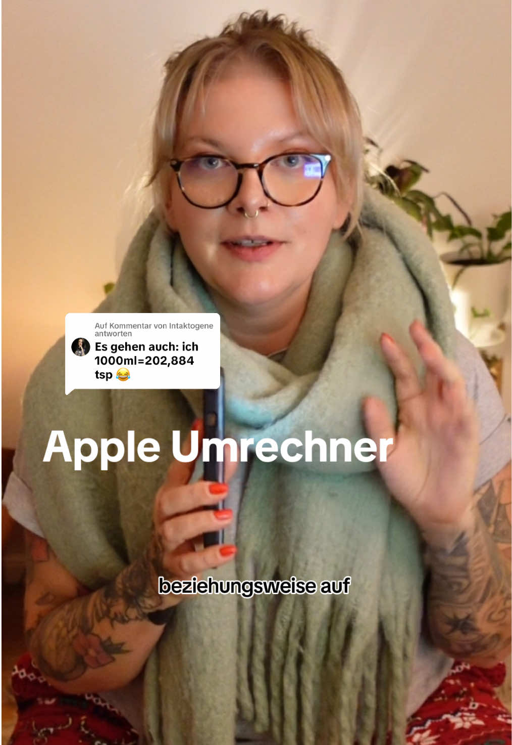 Antwort auf @Intaktogene  Apple rechnet einfach alles um! 🤯 @Normalitaetsfluencerin  #iphonehack #apple #iphonetipps #iphonehacks #iwastodayyearsold #iphonetricks 