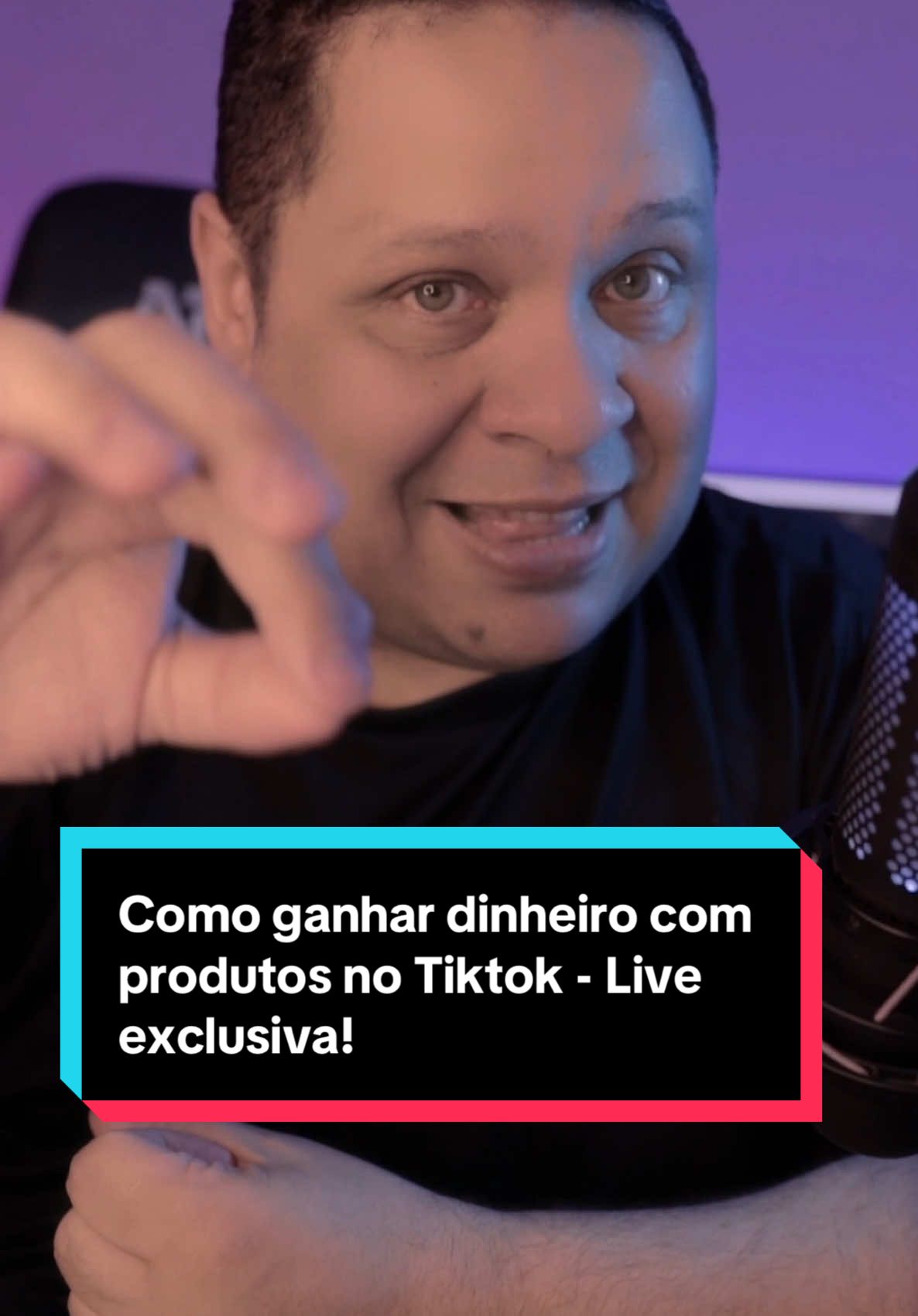 Como ganhar dinheiro com produtos no Tiktok - Live exclusiva!