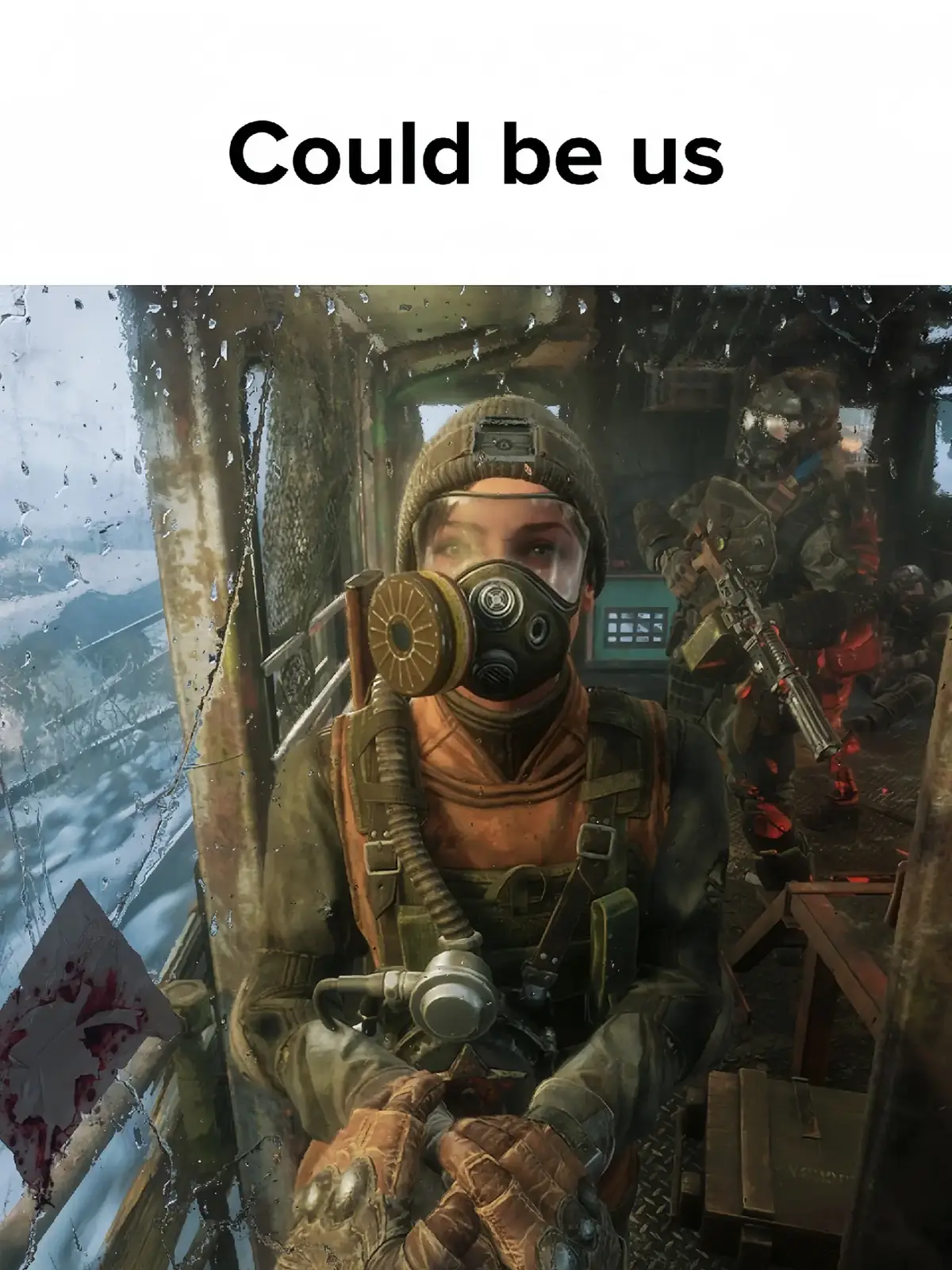 Just could be😔#fyb #4agames #metro #metro2033 #metrolastlight #metroexodus #us #realationship 