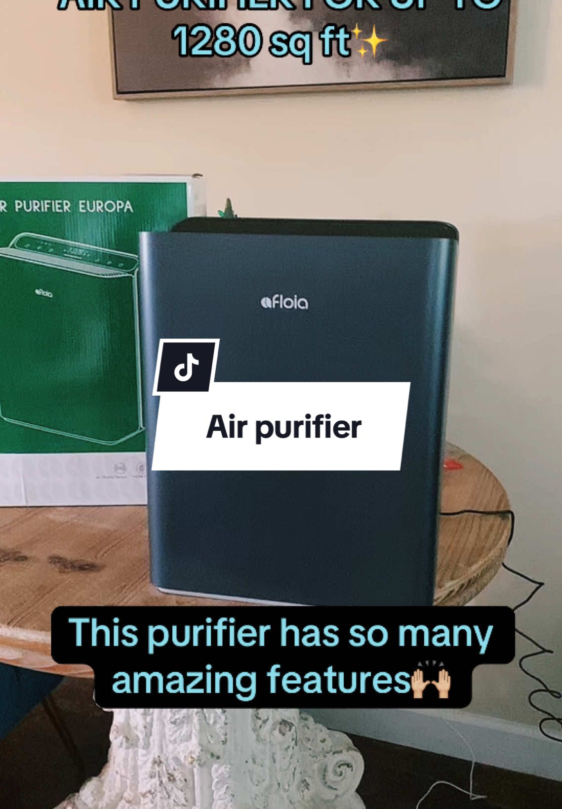 This air purifier has changed the air quality in our home in the best possible way🙌🏼❄️🔗 #airpurifier #airquality #airpurifiers #air #cleanair #filtrationsystem 