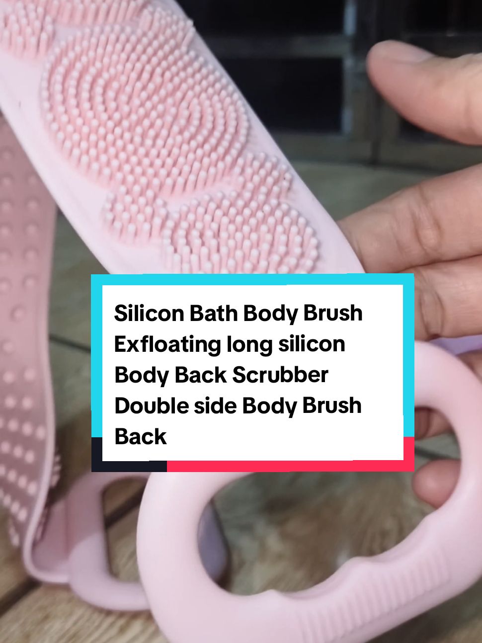 Silicon Bath Body Brush Exfloating long silicon Body Back Scrubber Double side Body Brush Back #buyhere #tyangannievlog #fyp #foryoupage #siliconbathbodybrush 