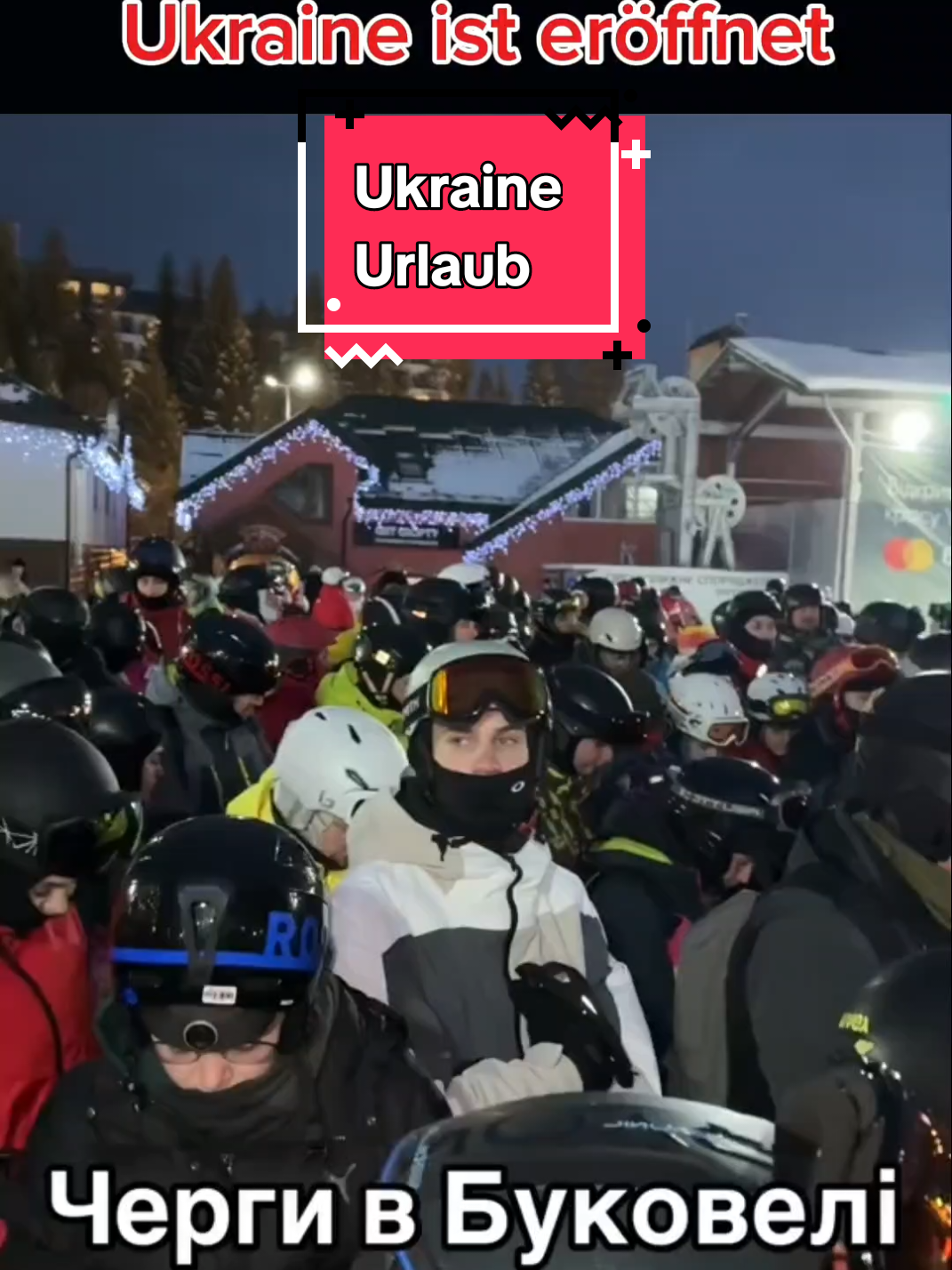 Skisaison in Ukraine ist eröffnet #politics #bukovel #ukraine🇺🇦 