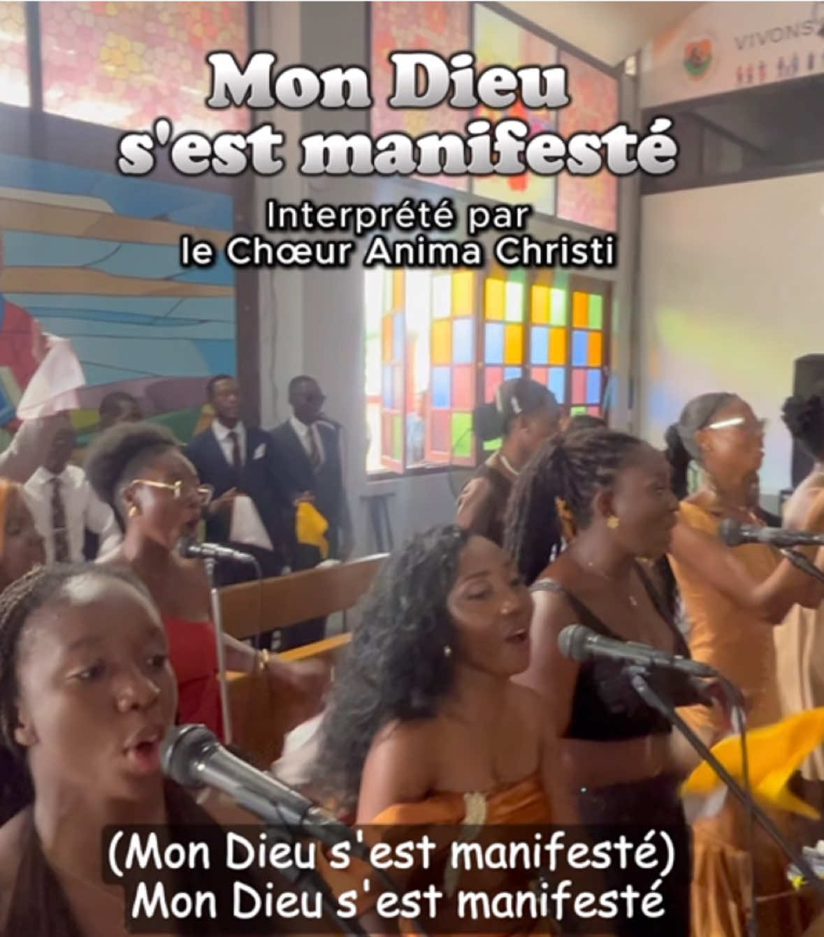 Mon Dieu s’est manifesté. Compositeur: Anderson Grah #choeuranimachristi #catholictiktok #choraleivoirienne #methodist #methodistecotedivoire #tiktokcotedivoire🇨🇮 #tiktokfrance🇨🇵 #choralemusic #animation #mondieusestmanifeste 