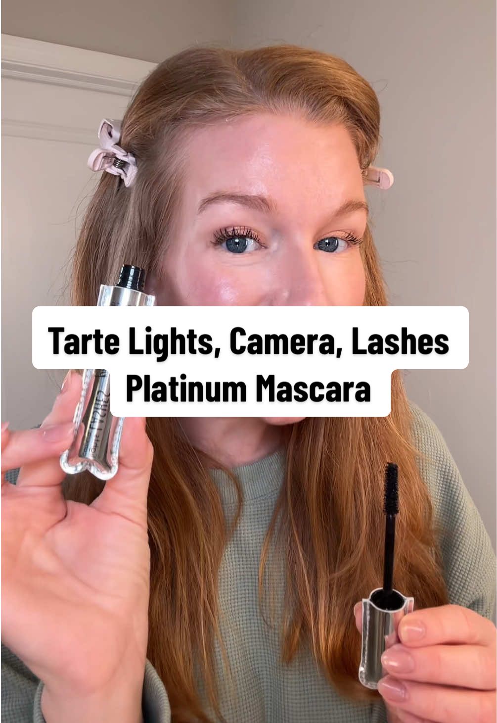 who doesn’t love makeup with skincare ingredients?! @tarte cosmetics this mascara is soooo good: the formula, the wear, the look, all of it. Obsessed!  #lightscameralashes #lightscameralashesplatinum #tartemascara #mascara #makeup #lashserum #longlashes #makeup #eyemakeup #tarte #tartecosmetics #treasurefinds #spotlightfinds #tiktokshopholidayhaul #ttsdelightnow #giftguide #starcreatorcompetition #ttsstarcreator #ttsbeautybesties #tiktokshopcreatorpicks #mademyyear #newyearnewaura #trippinwithtarte 