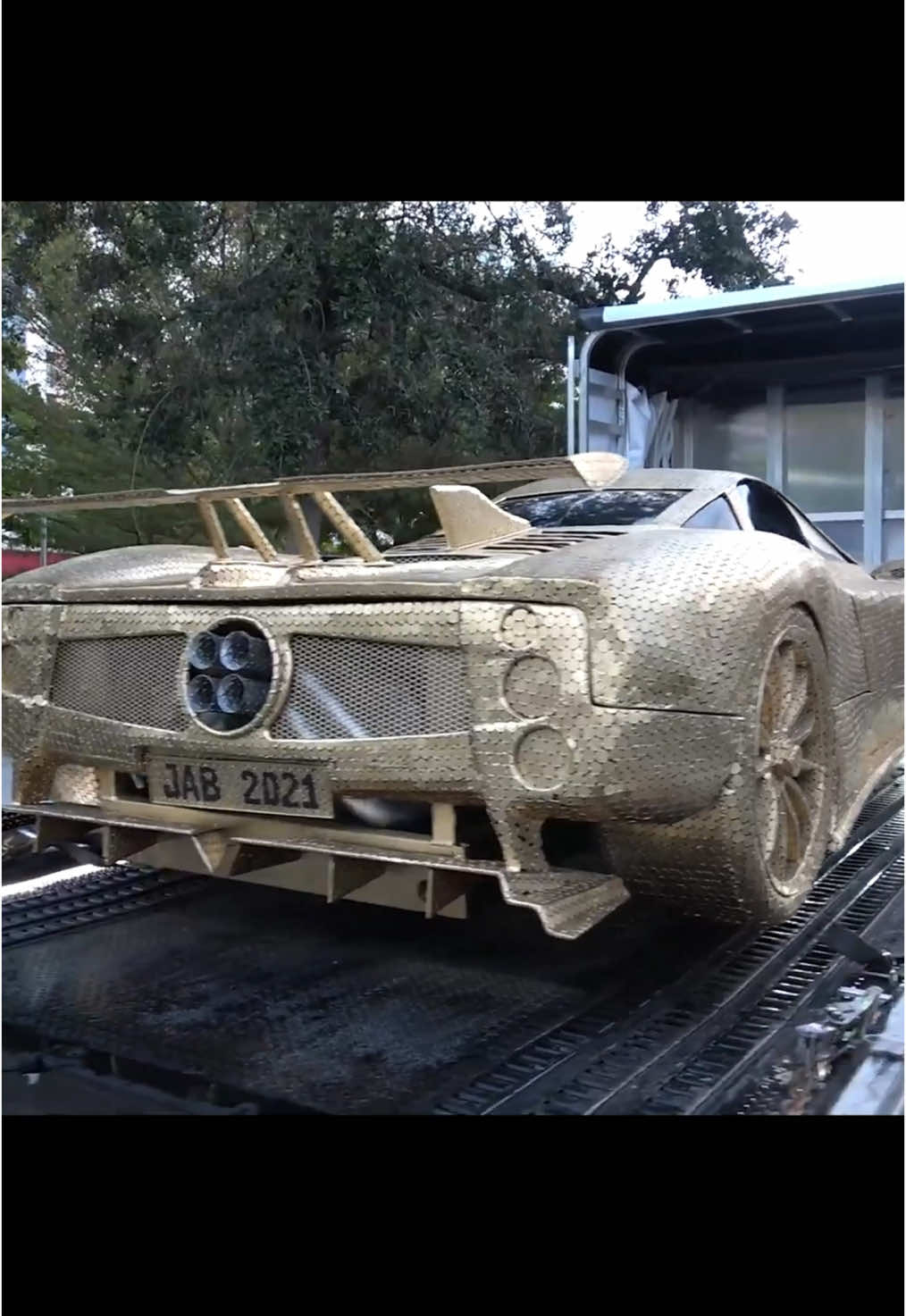 ⚜️GOLD Pagani Zonda Made Of 100K Coins⚜️                                 #GoldPaganiZonda #LuxuryCars #PaganiZonda #GoldSupercar #100KCoins #ExoticCars #PaganiLovers #CarArt #MillionaireLifestyle #UniqueCars #GoldenRide #HypercarLife #CarEnthusiast #LuxuryLifestyle #DreamCar #SupercarGoals #PaganiNation #CarOfTheDay #CustomCars #GoldEdition #AutomotiveArt #RareCars #CarGoals #PaganiGold #HypercarGoals #GoldenZonda #ExpensiveTaste #ExclusiveCars #PaganiZondaFans #SupercarLovers #CarCollection #BillionaireCars #LuxuryDesign #GoldenBeast #ExoticCarLife #PaganiLove #CarLuxury #NextLevelCars #RichLifestyle #DreamRide #GoldenCoinCar #OneOfAKindCars #HypercarDream #CarShowstopper #GoldenPaganiZonda #LuxuryOnWheels #SupercarCollector #PaganiWorld #GoldenHypercar #LuxuryExotics #CarObsession