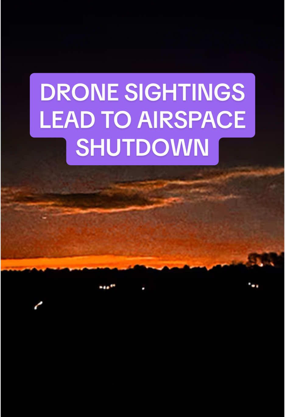 Drone sightings lead to airspace shutdown at Ohio military base #drone #drones #dronesightings #pentagon #dod #military #defense 