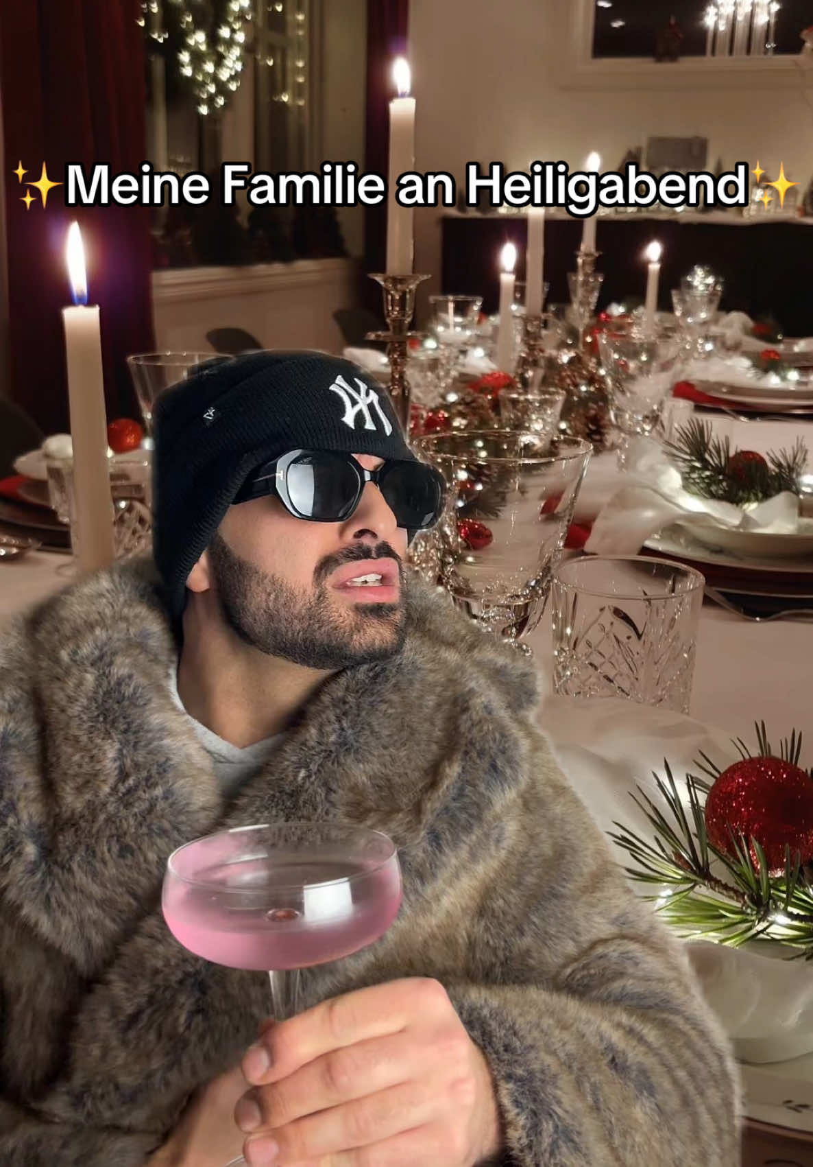 Bisschen Drama schadet nie an dem Abend ✨ #heiligabend #weihnachten #familie #gemeinsam #essen #christmas #2024 #2025 #fyp #viral 