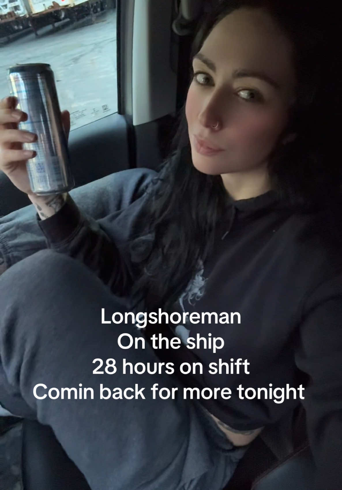 #bluecollar #bluecollarbestie #alaska #work #longshore #united #brotherhood #fishing #womenintrades 