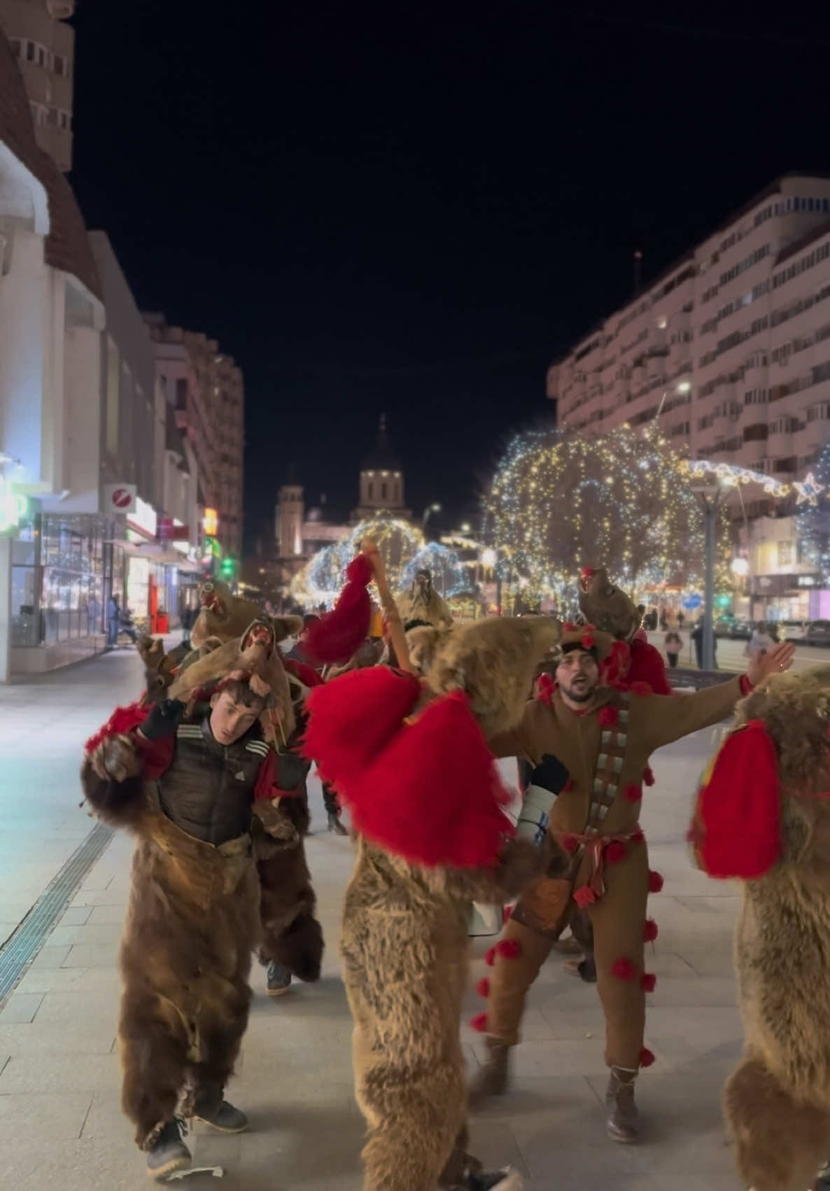 Traditii din Bacau #Romania🇷🇴 #ursul 🐻🎄Sărbători magice🙏