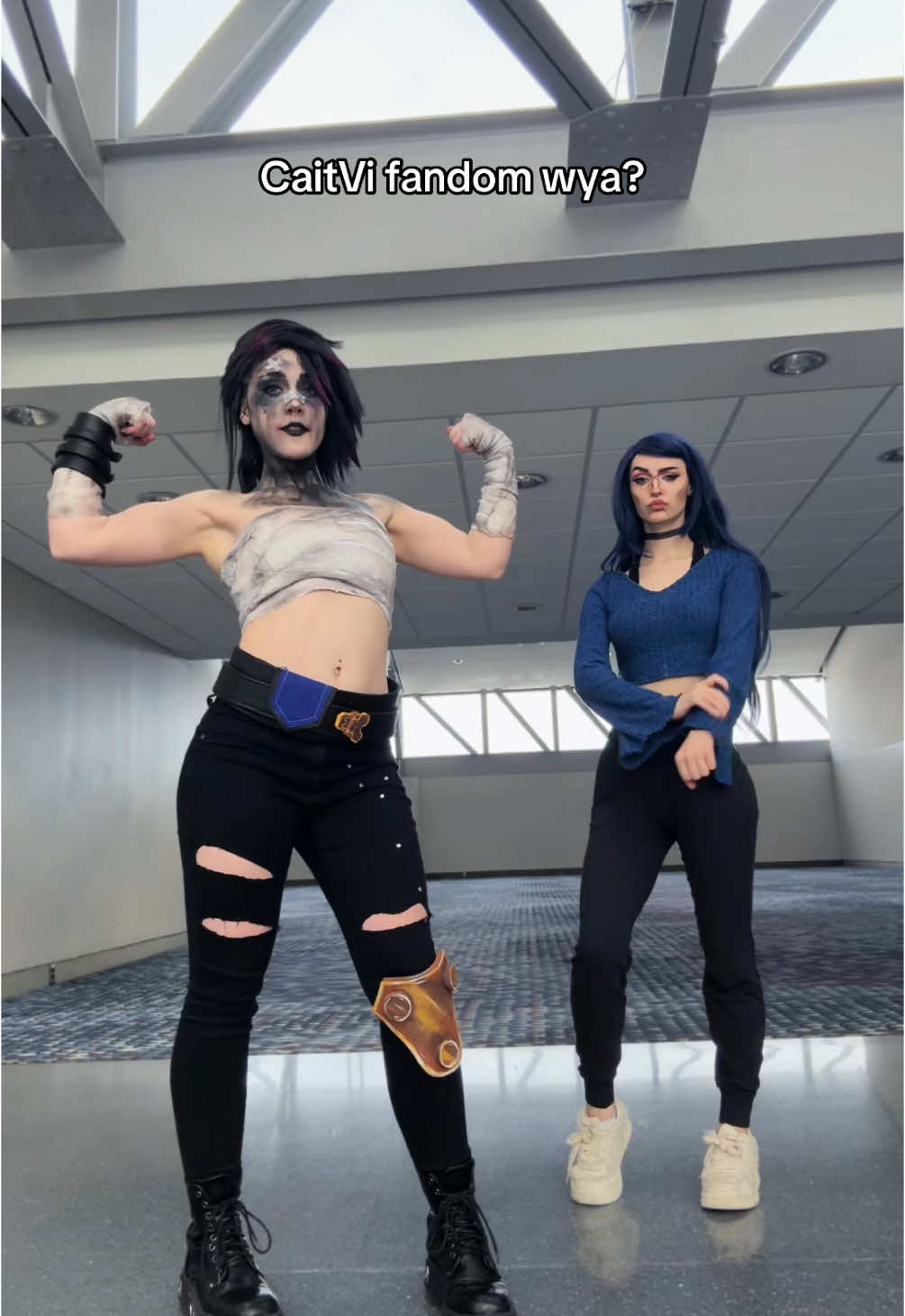 Already missing AWA🥹 (Caitlyn: @1Kyle8) #arcane #pitfightervi #caitlyn 