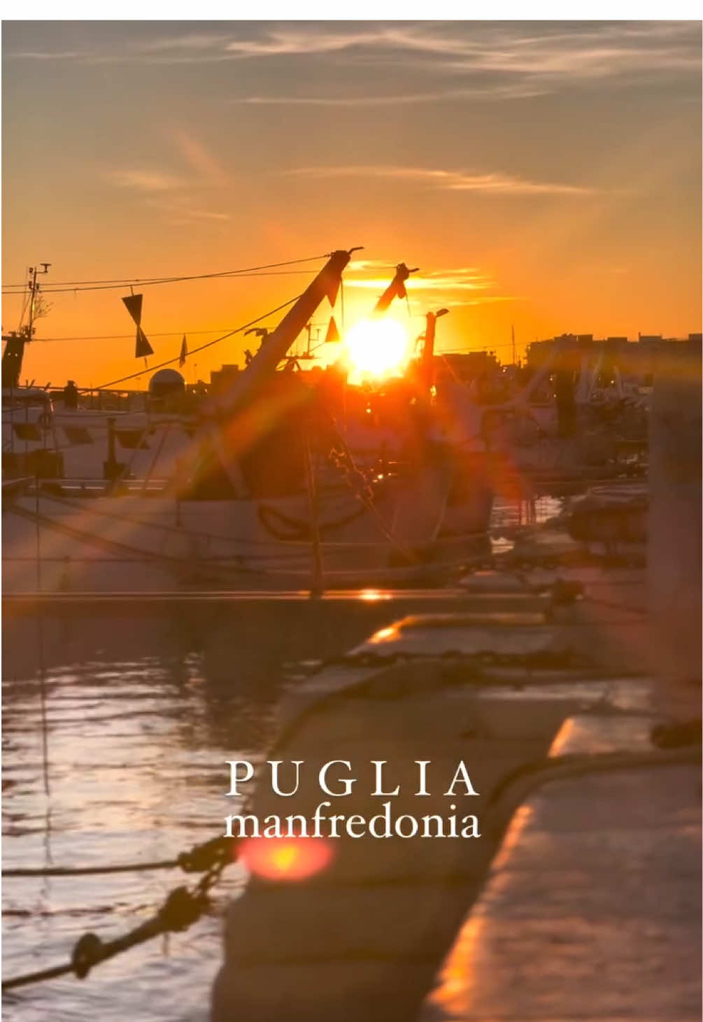 ❤️🌅MANFREDONIA al Tramonto sul Mare🌊 - ph Marcel De Vita #manfredonia #tramonto #geolier #sole #viral #fyp #tiktok #statoquotidiano 