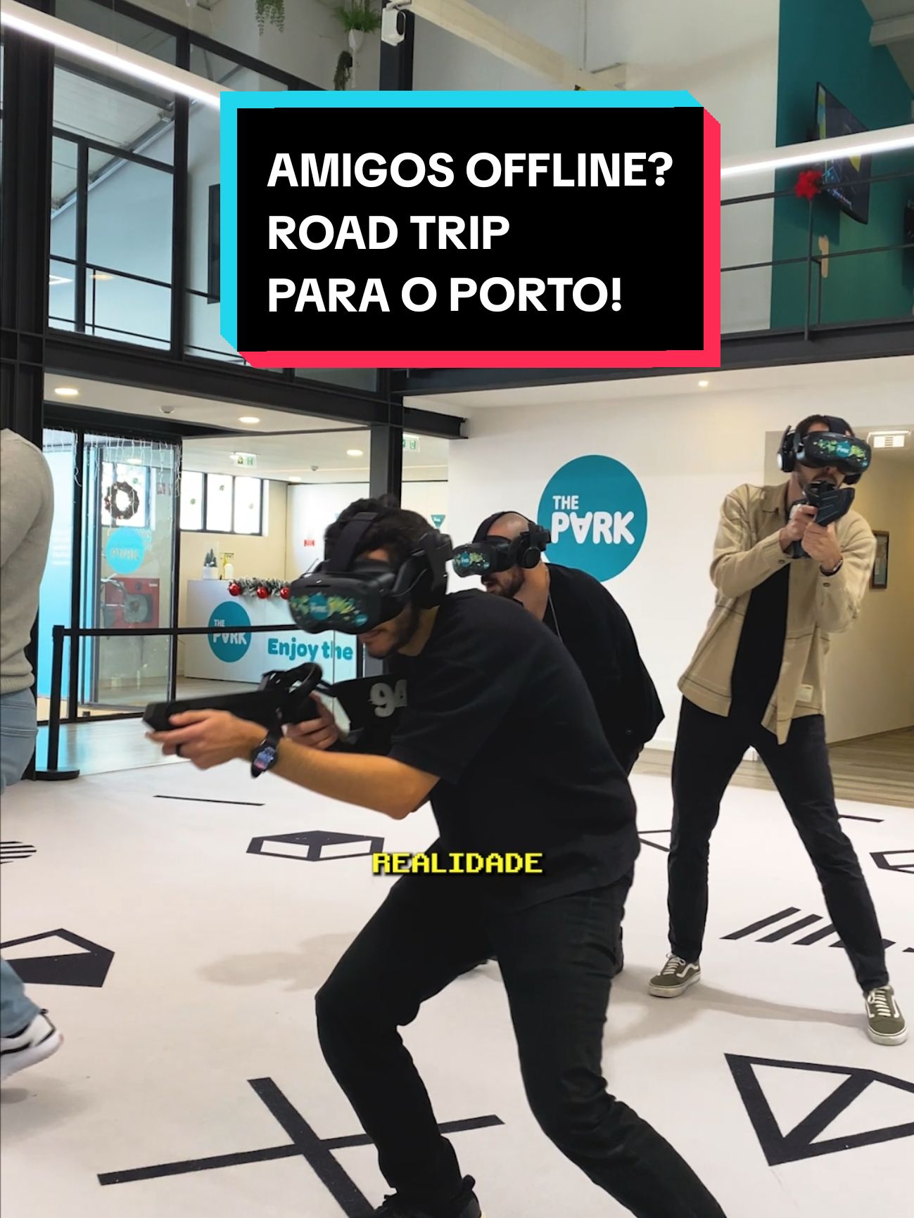 Aprende comigo e não dês hipótese aos teus amigos offline! 💪😎 Parte 2 da Road Trip de Realidade Virtual no @The Park VR_porto 🔥 #Gaming #GamingSetup #vr #virtualreality #roadtrip 