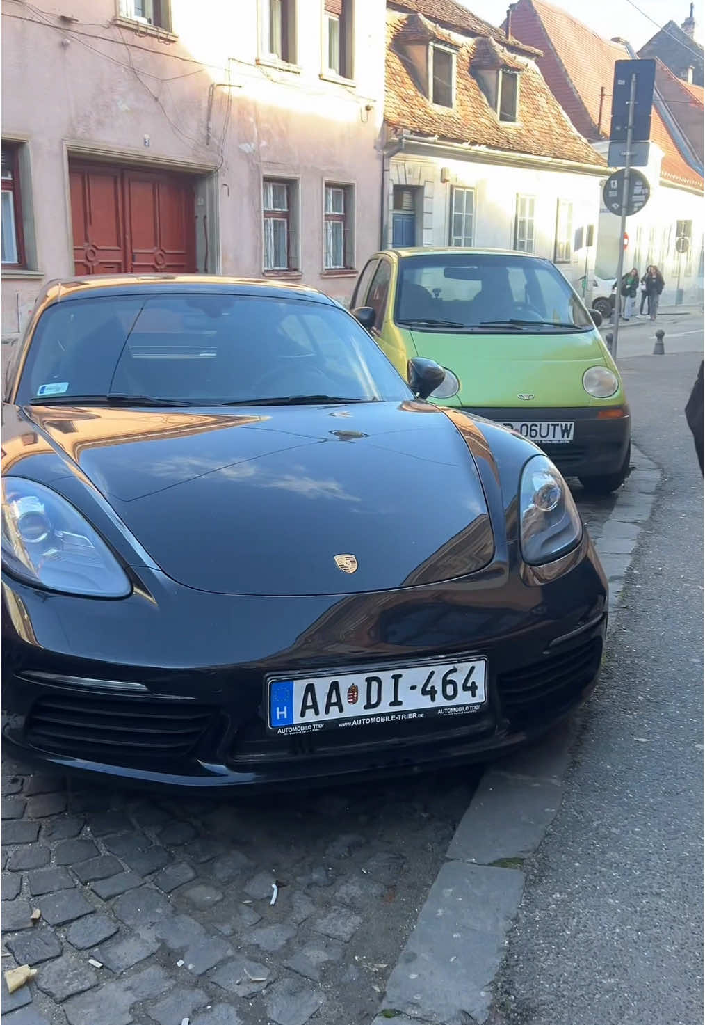 Sibiu🩶 #CapCut #sibiu #carspotting #romania #porsche #chevrolet 