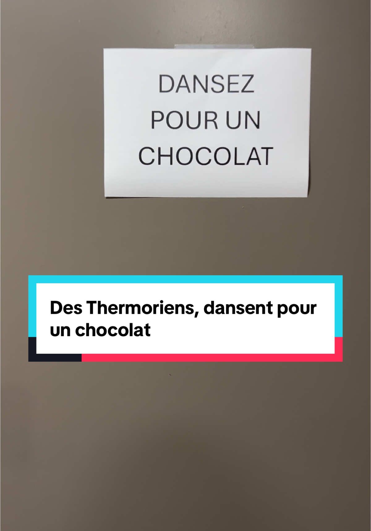 Les Thermoriens dansent pour un chocolat #ThermorFrance #tiktokchallenge #challenge #christmastiktok #secretsanta