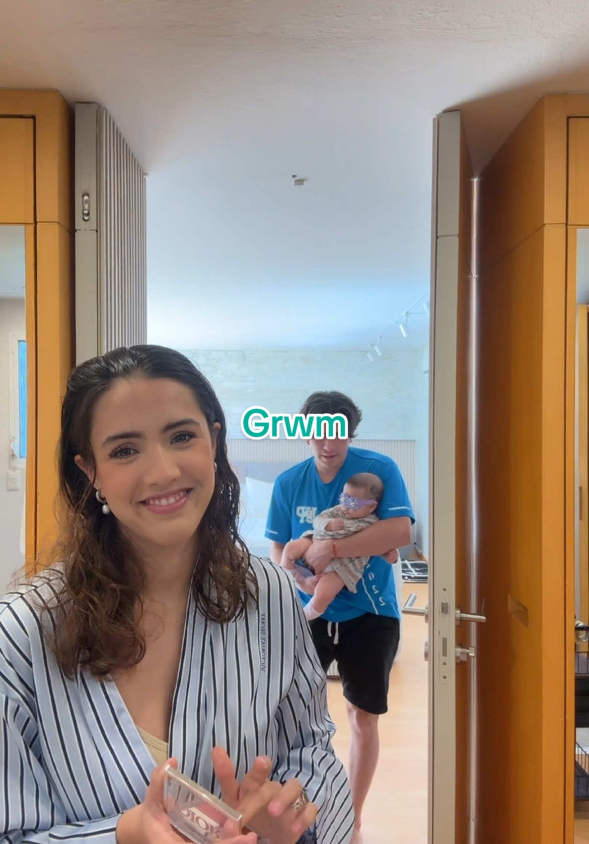 Grwm #mikaela #primerizos #nicoleagnesi #fyp #familia 