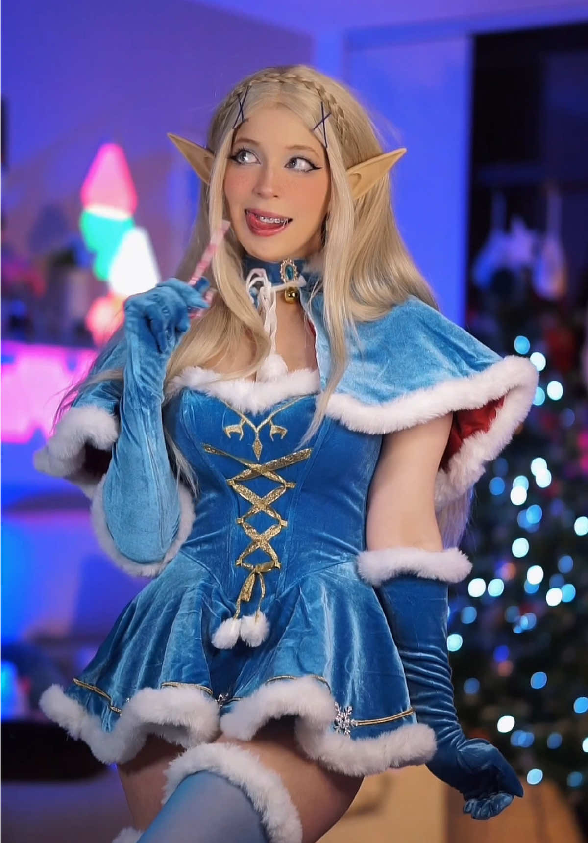 i love candy canes! #zeldacosplay #zelda #cosplay 