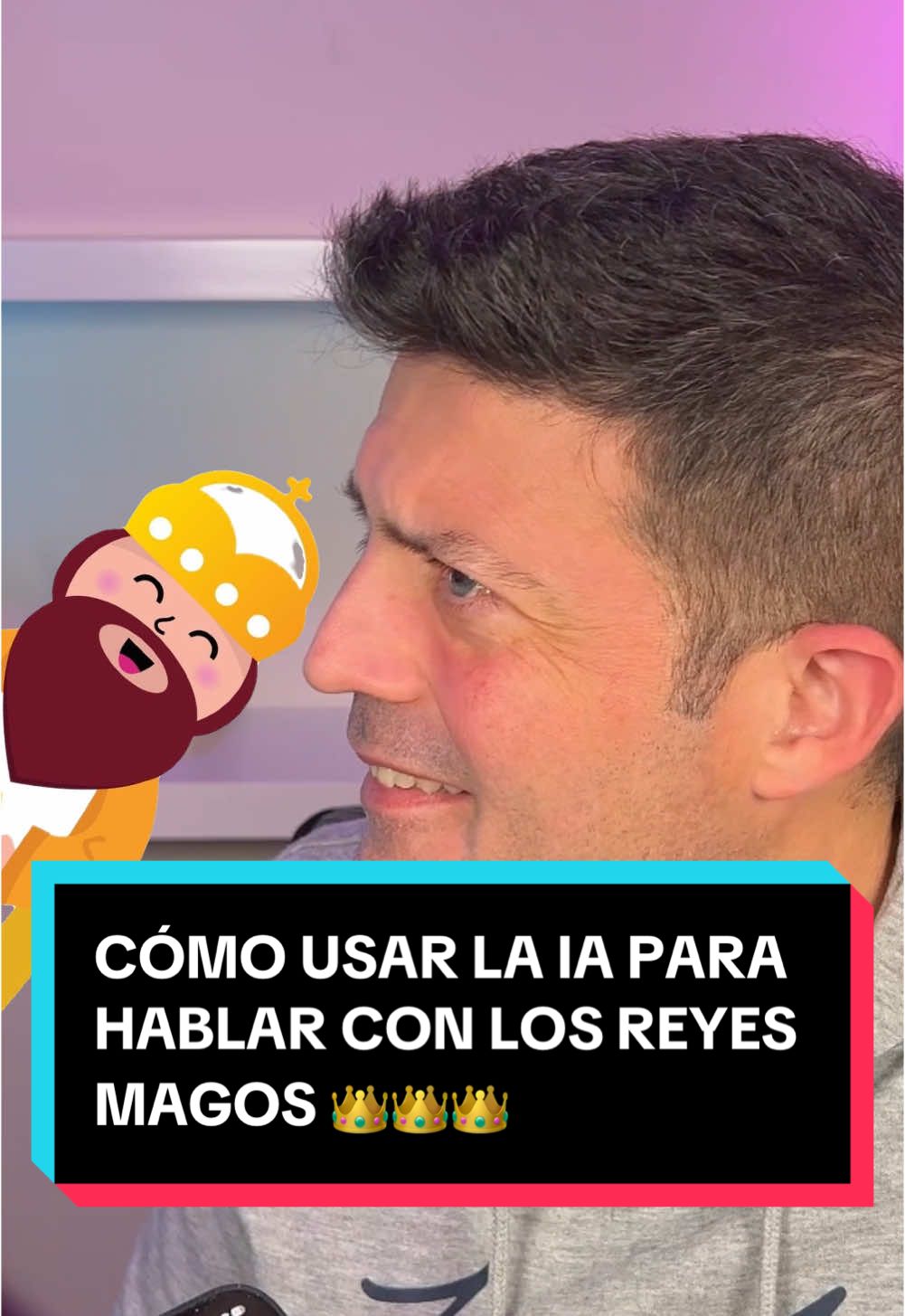 Te enseño cómo puedes sorprender a los más peques de la casa estas navidades de forma completamente gratuita gracias al modo avanzado de voz de ChatGPT y... un pequeño ajuste en la voz de Santa 😏🤴🏻🤴🏼🤴🏿 #reyesmagos #navidad #ia #chatgpt 