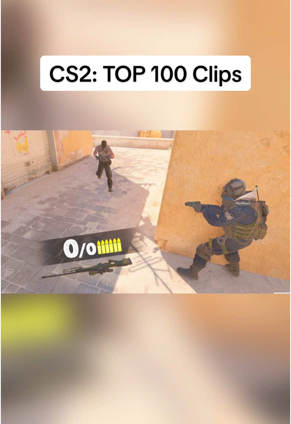 CS2: TOP 100 Clips 🫡 #cs2 #nadeking 