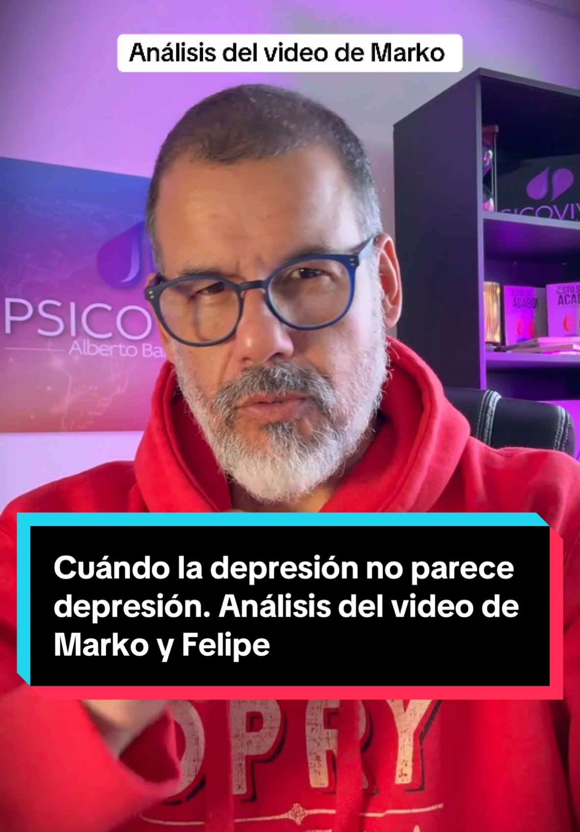 En el video que realizaron @marko y Felipe, mostraron un elemento poco conocido acerca de la depresión. Muchas veces la depresión no se parece a una depresión. Analicemos su video que me parece muy importante. #marko #redessociales #analisispsicologico #depresion #emociones #ayuda #psicovivir 