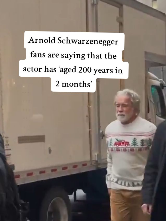 #ArnoldSchwarzenegger fans are saying that the actor has ‘aged 200 years in 2 months’ 