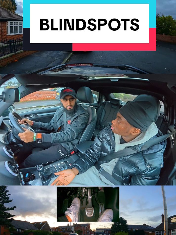 Blindspot Checks GONE WRONG @billythegoat  #driving #drivingtest #drivinglesson #lessons #drivinginstructor #learnerdriver #learner #dangerousdriving #fail #drivingpass #drivingtesttips #howtodrive #learntodrive #clearview #drivingschool #tiktok #fyp #chorley #drivingfail #clutch #reels #stressful #lesson #avadrive #billythegoat #car  #blindspots 