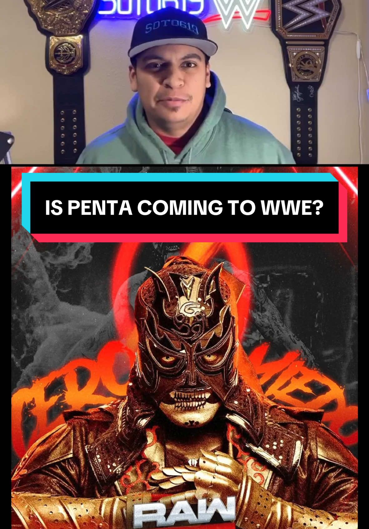 Could this symbol mean Penta Cero / Zero Miedo is coming to @WWE #WWE #pentagonjr #luchalibre #pentazeromiedo #pentaceromiedo #aew #allelitewrestling #lucha #raw #smackdown #luchabrothers #wrestletalk #wrestletok #soto619 