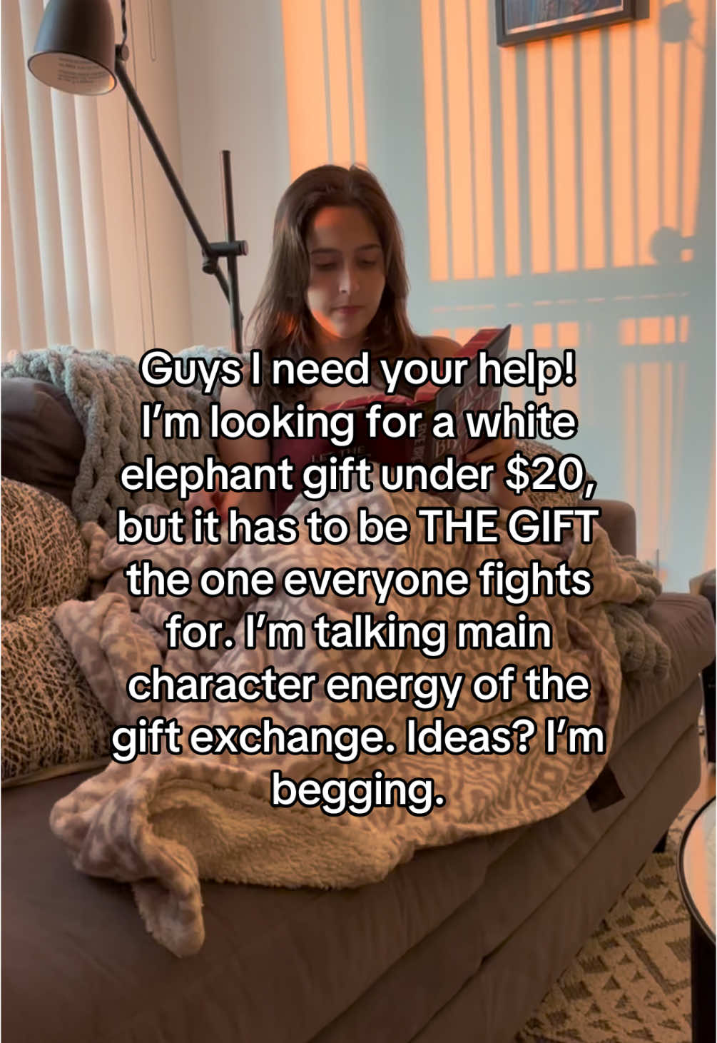 Yall im not cool enough to think of a cool gift I need help 😭  #whiteelephant #giftideas #christmas 
