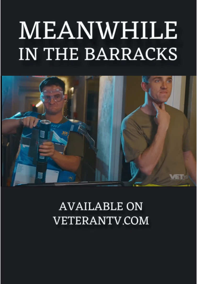 Pt.3 A Knight's Tale - A barracks joust fight between junior enlisted goes south. ___________________________ Meanwhile in the Barracks (Two Seasons) is about re-living the only part about the military that you actually remember ... smoking and joking in the barracks. Remember sneaking that girl in? Remember messing with that stupid boot? Remember fighting other less-awesome units? We do too.  Binge both seasons now. Get some! #marines #militarylife  𝙎𝙩𝙧𝙚𝙖𝙢 𝙤𝙣𝙡𝙮 𝙤𝙣 𝙑𝙀𝙏 𝙏𝙫 :us: https://www.veterantv.tv/meanwhile-in-the-barracks