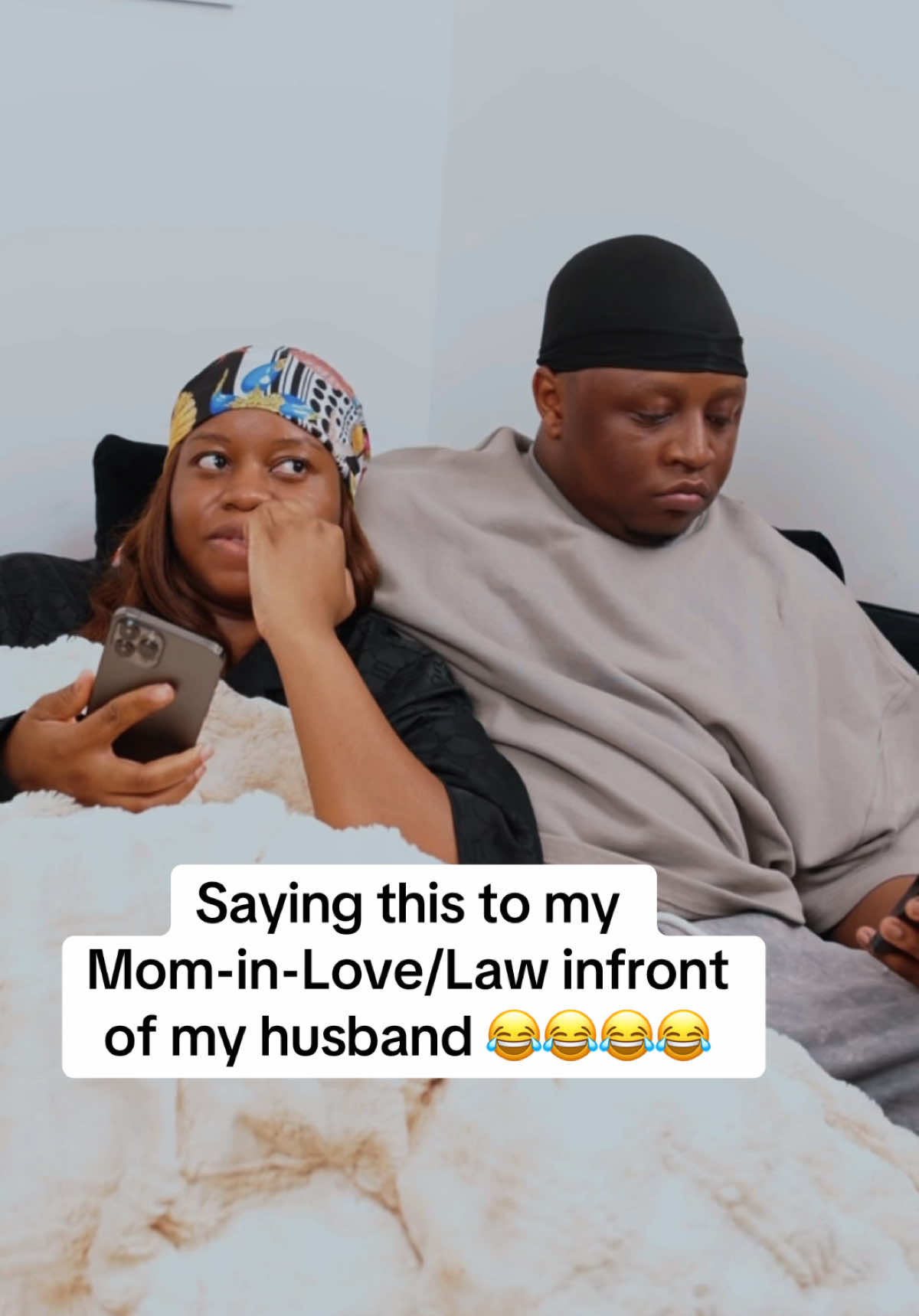 Saying this to my Mom-in-Love/Law infront of my husband @Dr Mel #WealthMagnet 😂😂😂 #fypシ #viralvideos #funny #fyp #