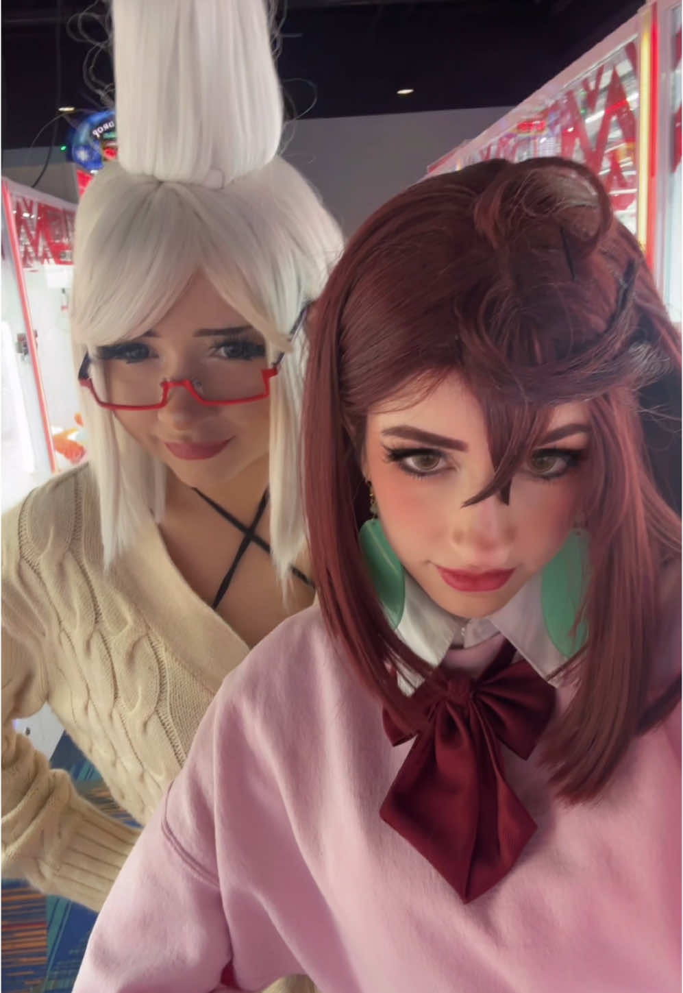 Classic momo and seiko aka @kora.aura ! 🛸 #dandadan #dandadancosplay #grandmaseiko #momoayase #okarun #animedance 