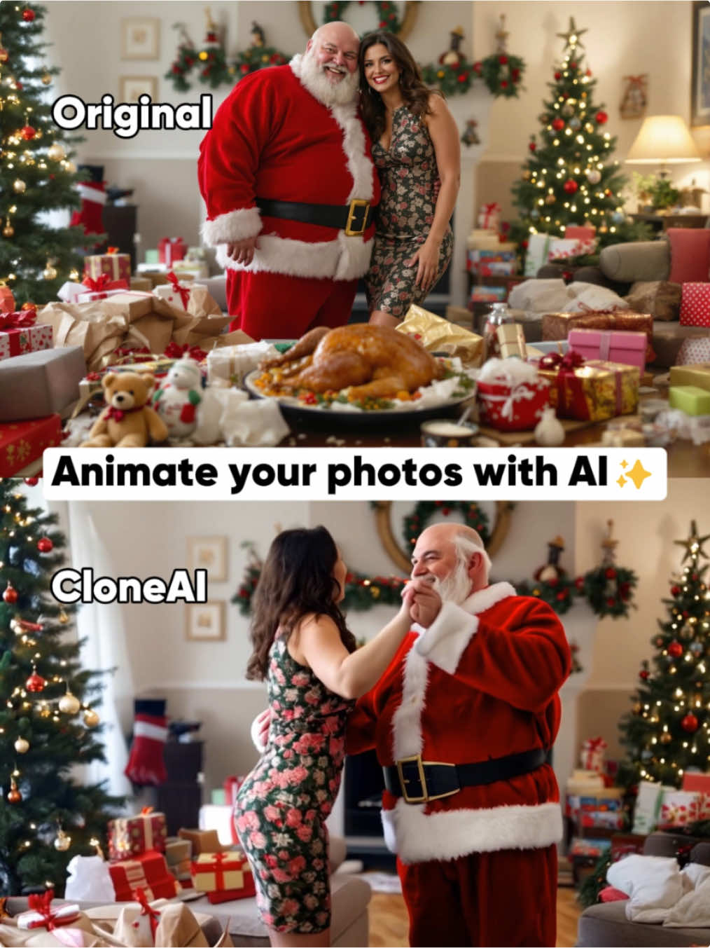 Animate your own photos now🥳🥳 #couple #ai #aivideo 