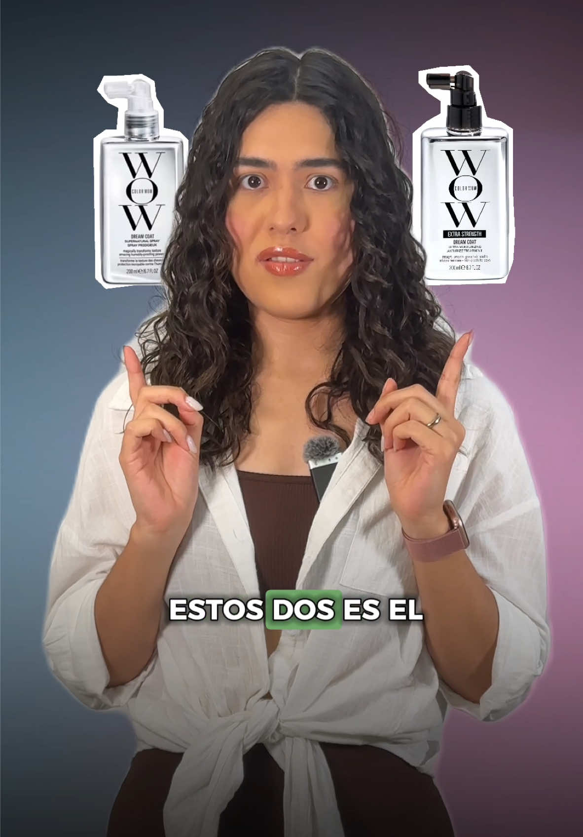 Cómo saber cuál es el que debes usar  #colorwow #colorwowhair #wowy #curlyhair #frizz #frizzyhair #frizzyhairtips #dreamcoat #fyppppppppppppppppppppppp 