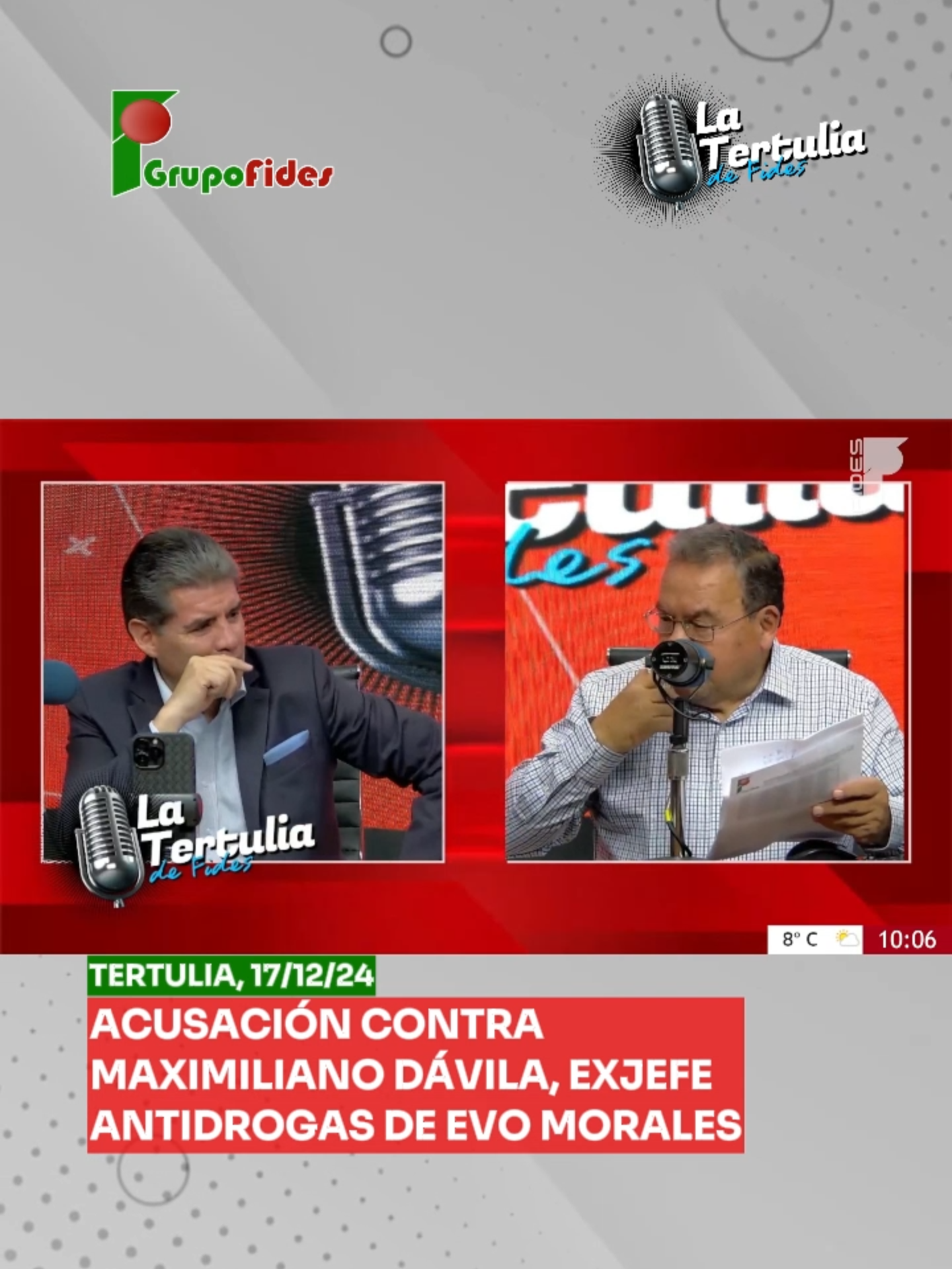 #LaTertuliaDeFides🎙  con #JohnArandia y #MarioEspinoza Sólo en #RadioFidesBolivia🇧🇴  📻 101.5 𝑓𝑚 760 𝑎𝑚 🌐 www.radiofides.com #FidesSuVozAmiga #FidesEsLaGente