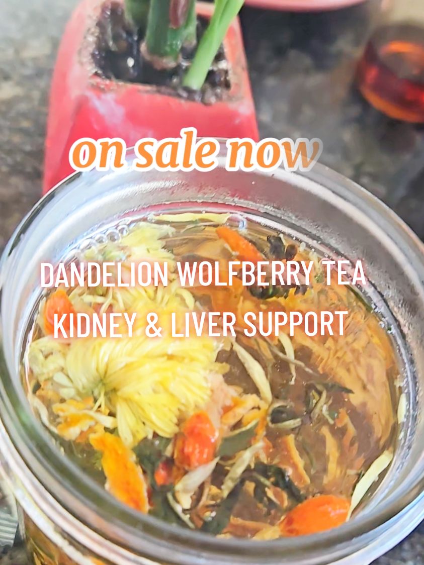 This tea is 100% delicious... and full of things the body needs!  @ZenVitalityTea  #dandelion #herbaltea #drinktea #ilovetea #teatime #teadrinker #kidneyhealth #over40club #liverhealth #tiktokshopholidayhaul #dandelionwolfberrytea #zenvitality 
