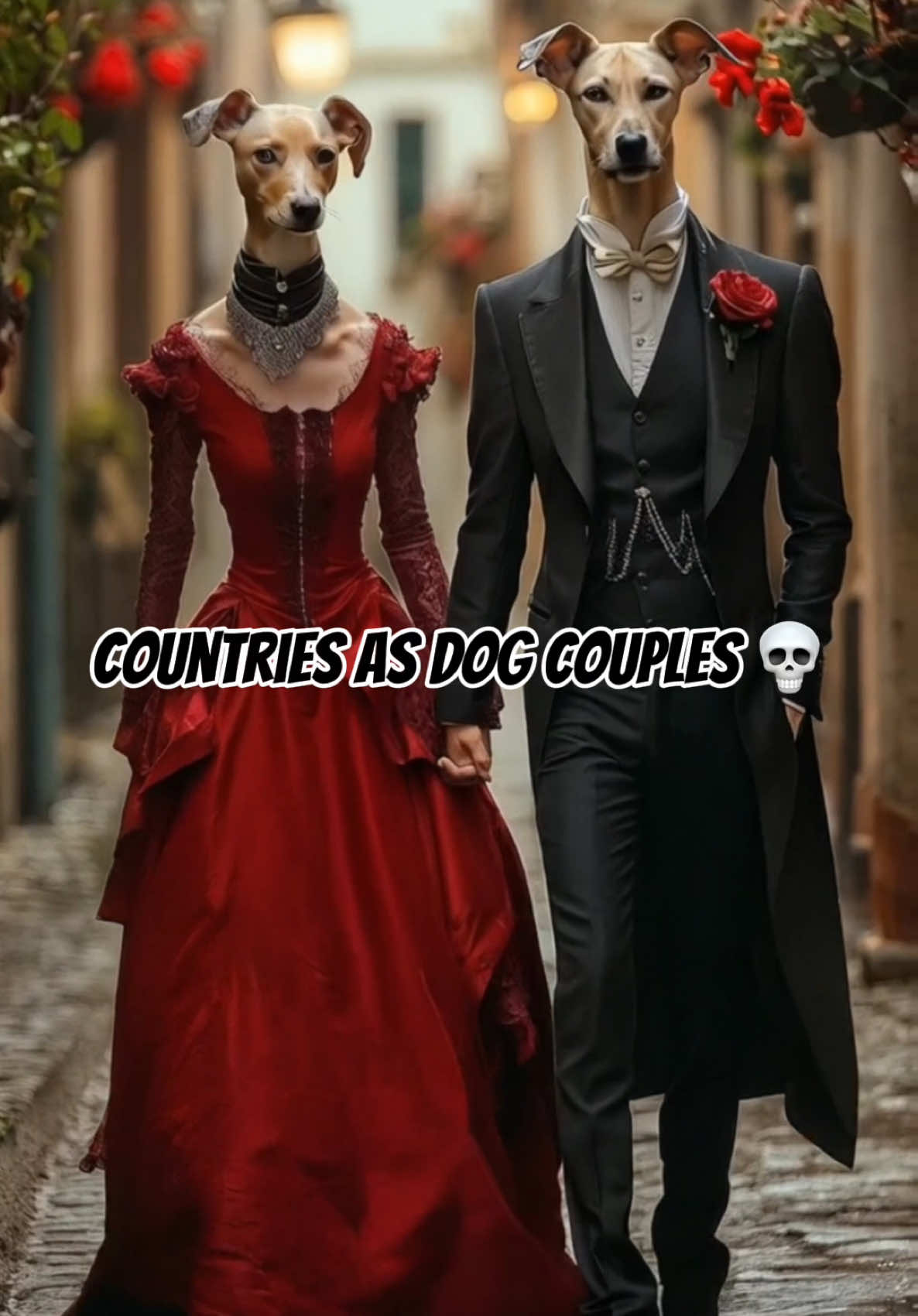 COUNTRIES AS DOG COUPLES 💀 #dogs#aigenerated#dogtok#dogsoftiktok 