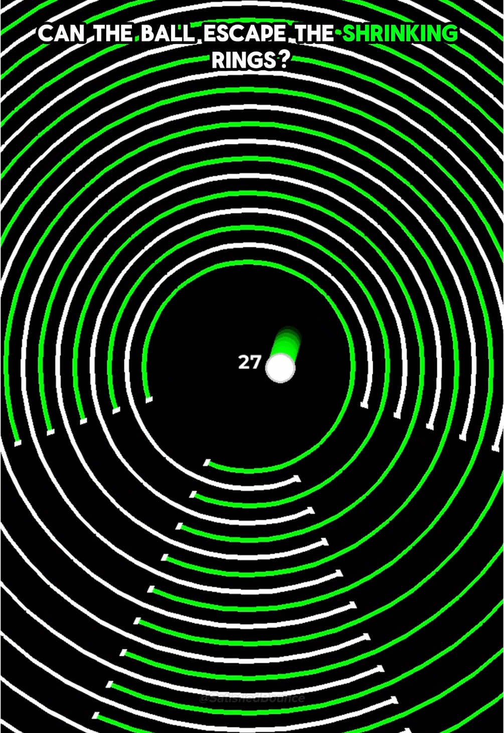 #satisfying #bouncingball #fyp #coding #viral #python 