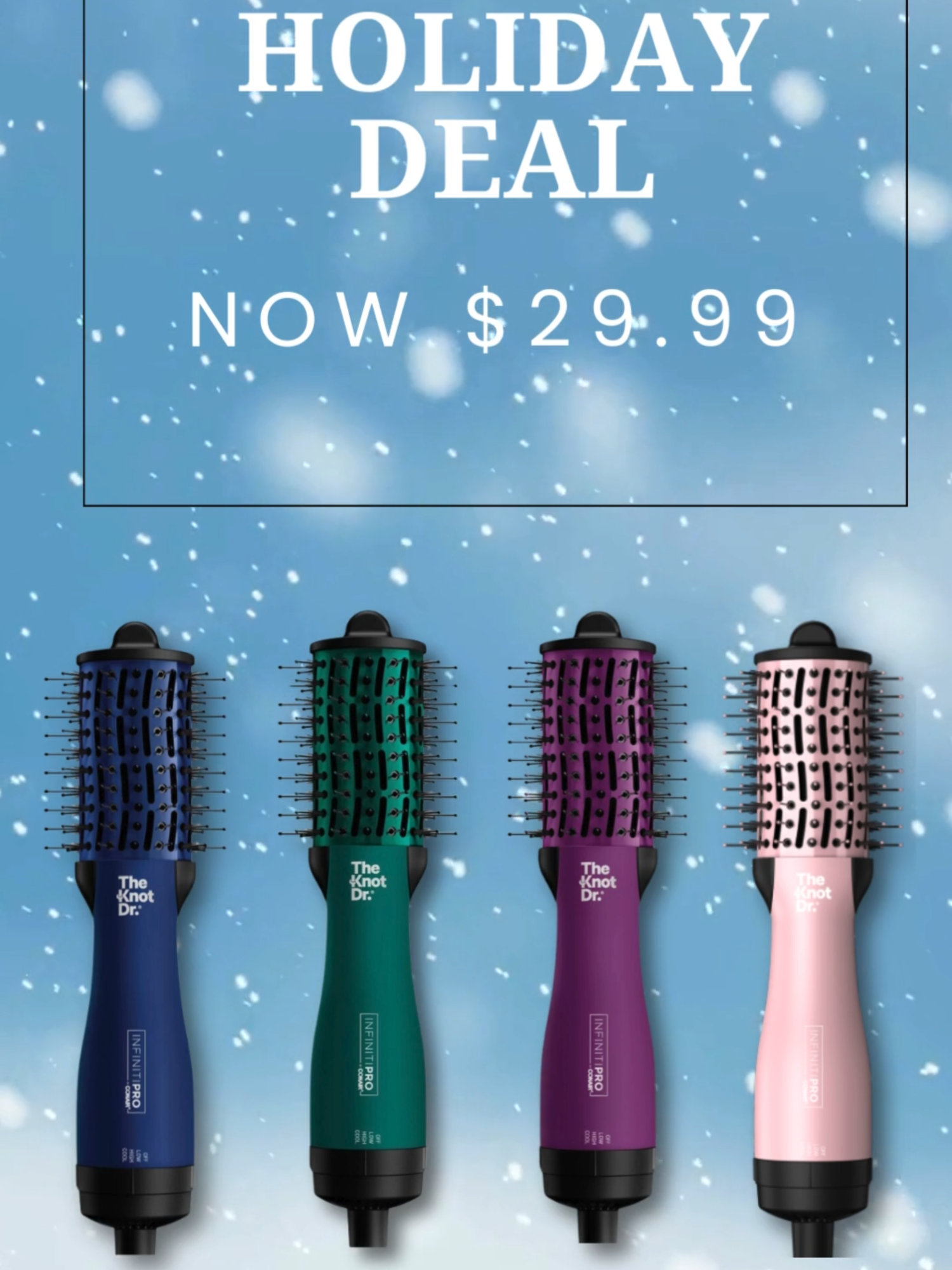 💎Great hair and a great deal? Sounds like a miracle on mane street. ✨🎀 The Knot Dr. All-In-One Compact Dryer Brush is now available in 3 *stunning* new shades: 💙 Sensational Sapphire 💜 Amazing Amethyst 💚 Enchanting Emerald Now only 29.99 @cvs + $10 ExtraBucks Rewards ✨ Shop the CVS Conair Holiday Gift Guide now! ✨  Link in bio or click here: https://www.cvs.com/shop/merch/holiday-tentpole-conair?widgetID=dl48v5w9&mc=cvscontentpage #ConairHoliday #theknotdr#GiftGuide #holidaydeals #haircareessentials #conair #cvsdeals #blowout