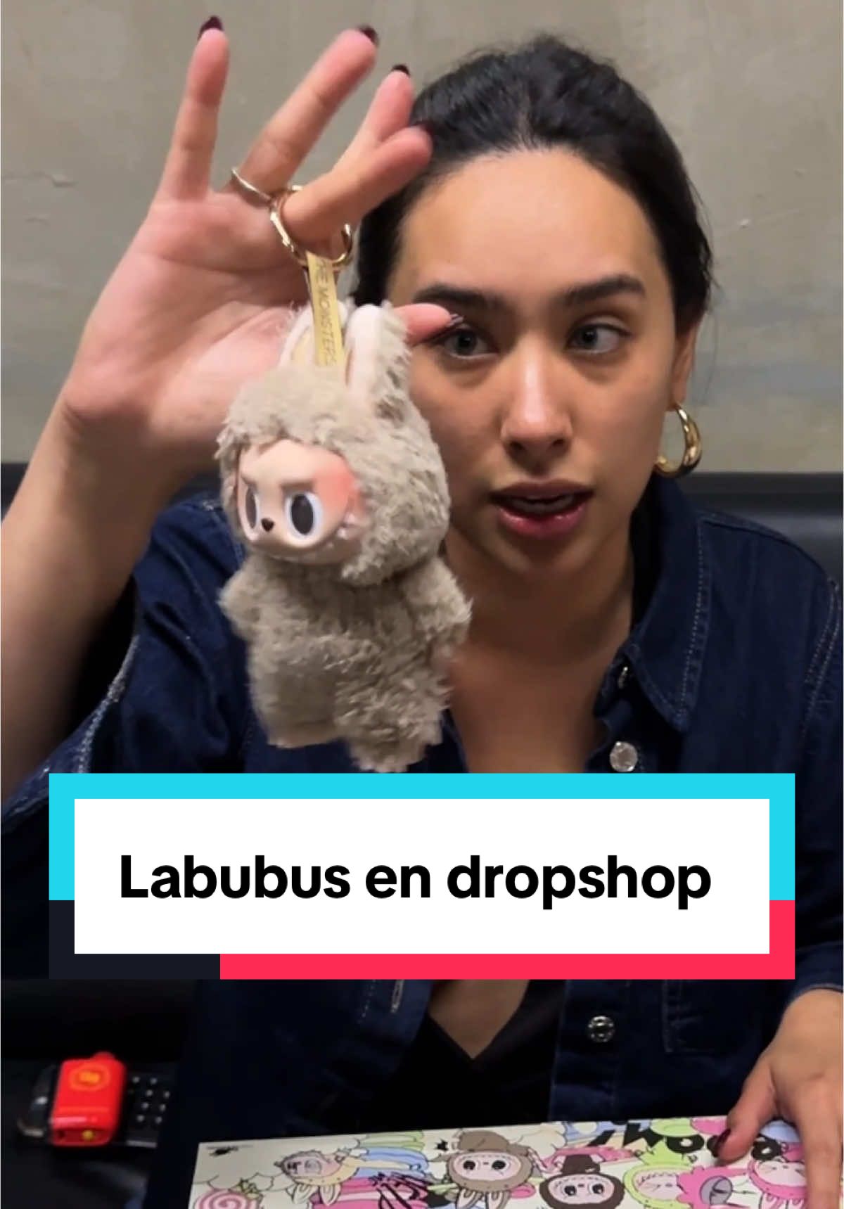 Labubus en dropshop 🤩🤭 #dropshop #sneakers #samantha #foryour #paratii #fyp #labubu 