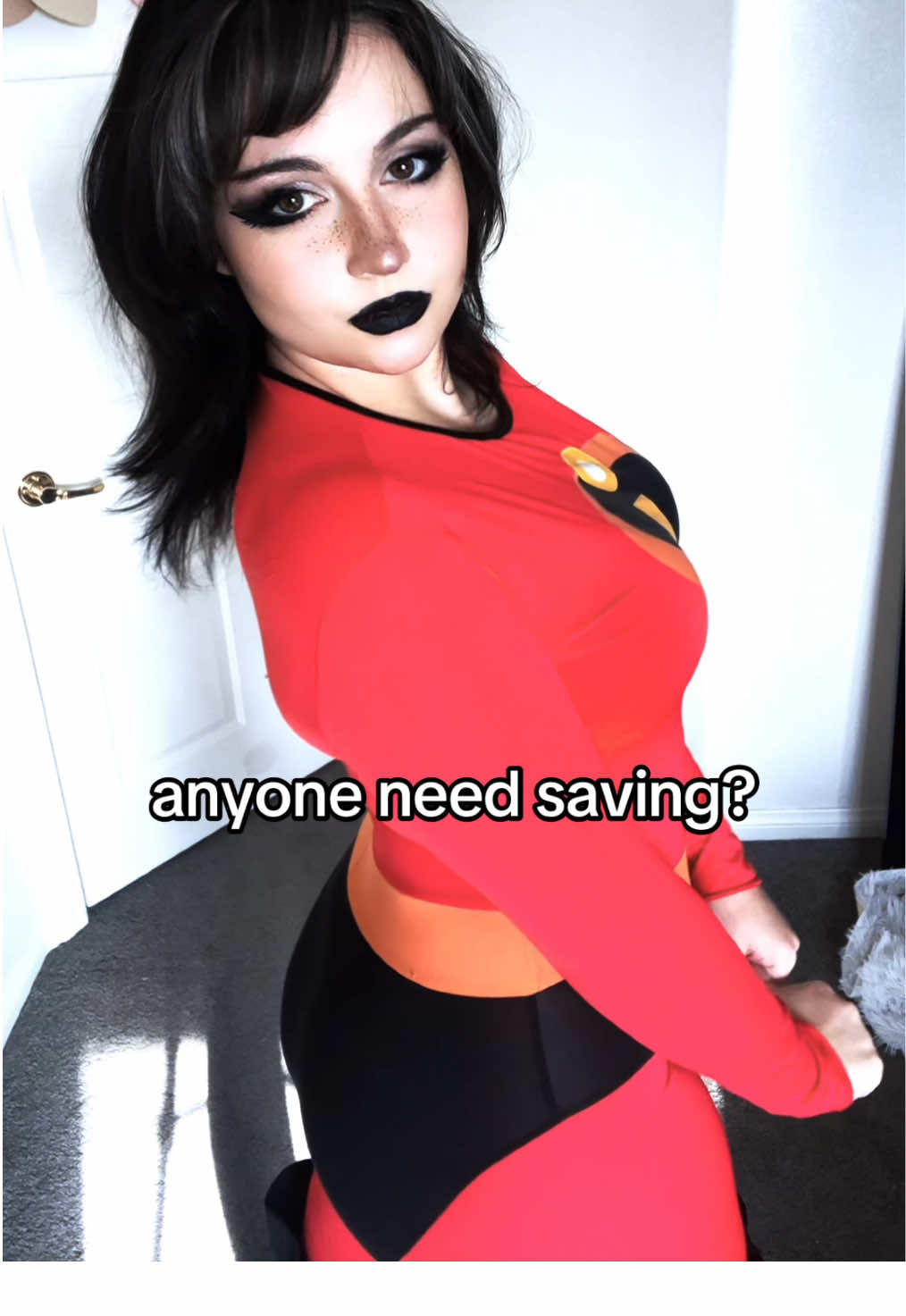 have you accepted goth mrs. incredible as your savior?  #alt #cosplay #goth #theincredibles 