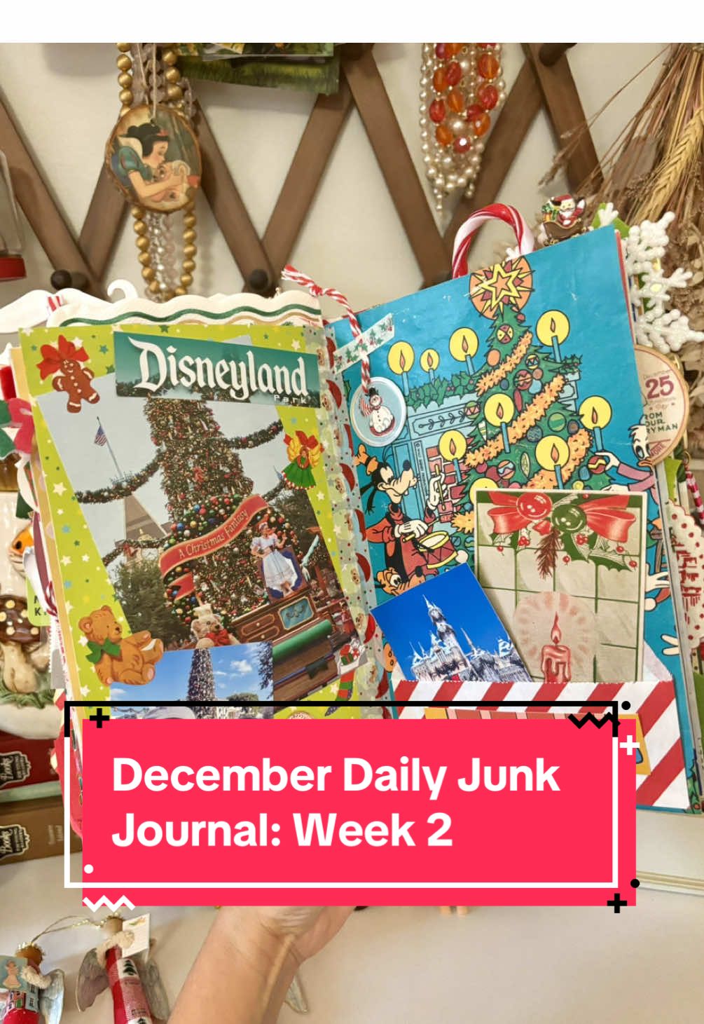 December Daily Jumk Journal: Week 2 🎅🏼 #journalwithme #christmasjournal #scrapbooking 