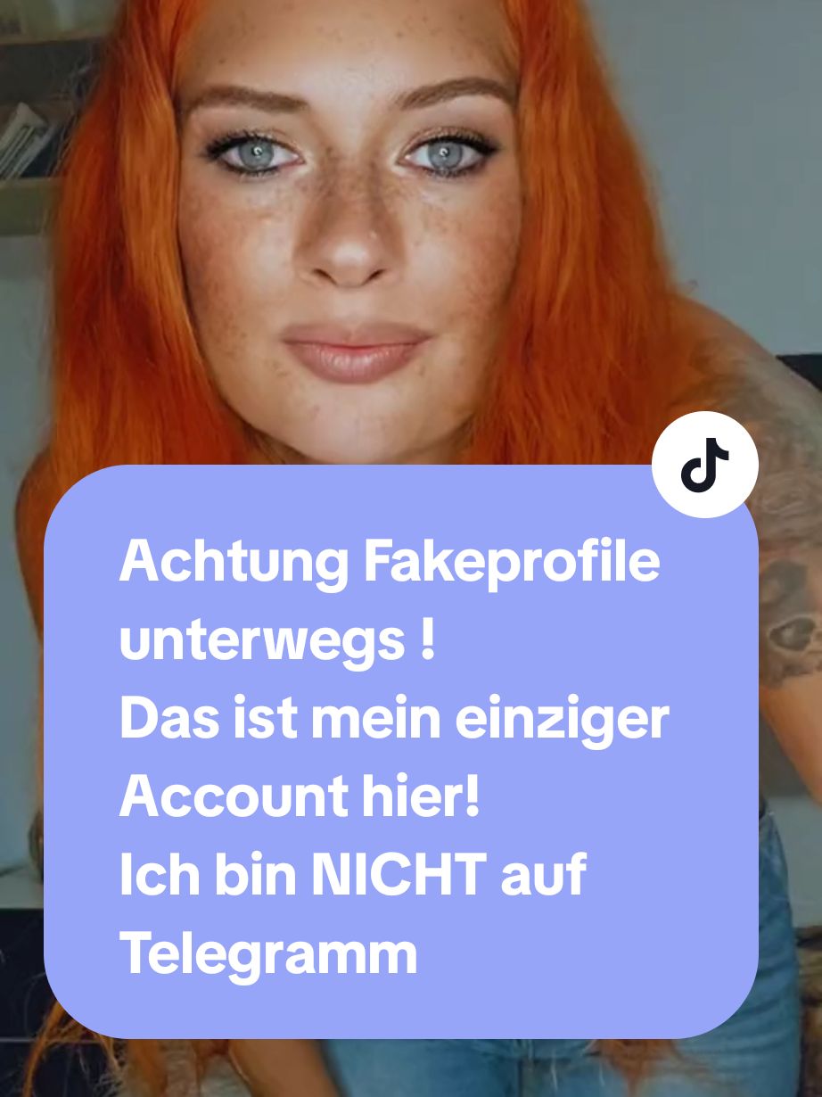 #original#fakeprofil #betrug #deepfake #warnung #vorsicht #aufpassen #falltnichtdraufrein #redhair #tatoogirl #sarkasmus #sarkastisch 