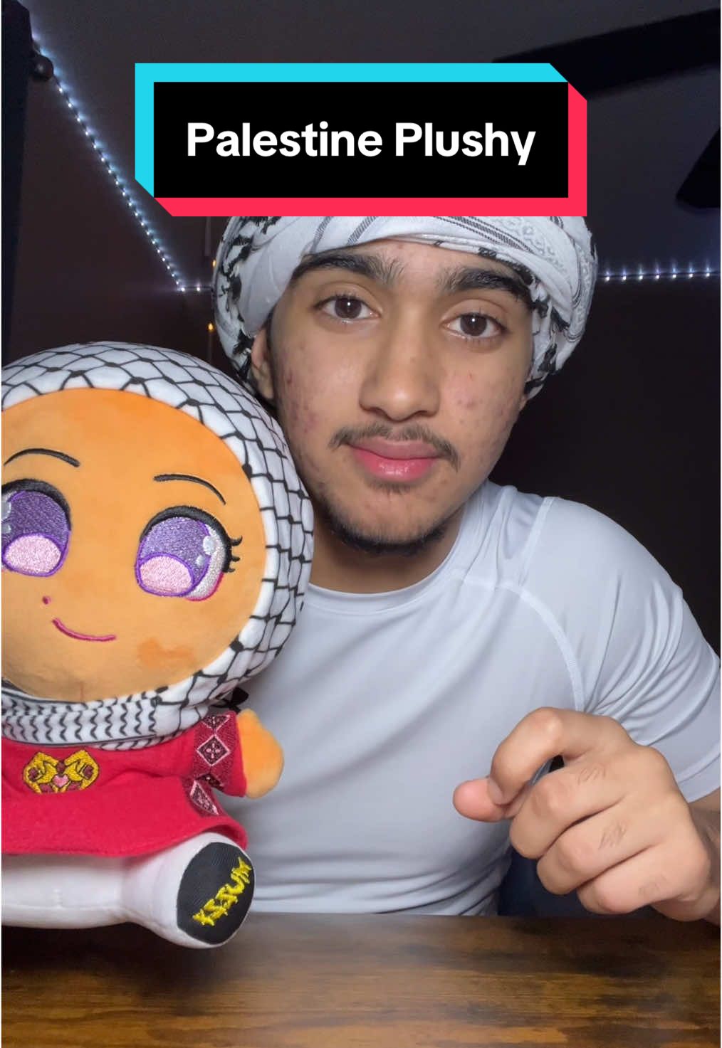 The Perfect Holiday Gift 🎁 If you support 🍉 you NEED to grab this super cute Palestinian plush doll 🥹  #palestine #plushies #plushy #plushdoll #palestinian #muzzybrand #tiktokshopholidayhaul 