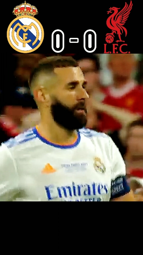 Real Madrid🇪🇦 VS 🏴󠁧󠁢󠁥󠁮󠁧󠁿 Liverpool Final UCL 2021. #realmadrid #liverpool #benzema #final 