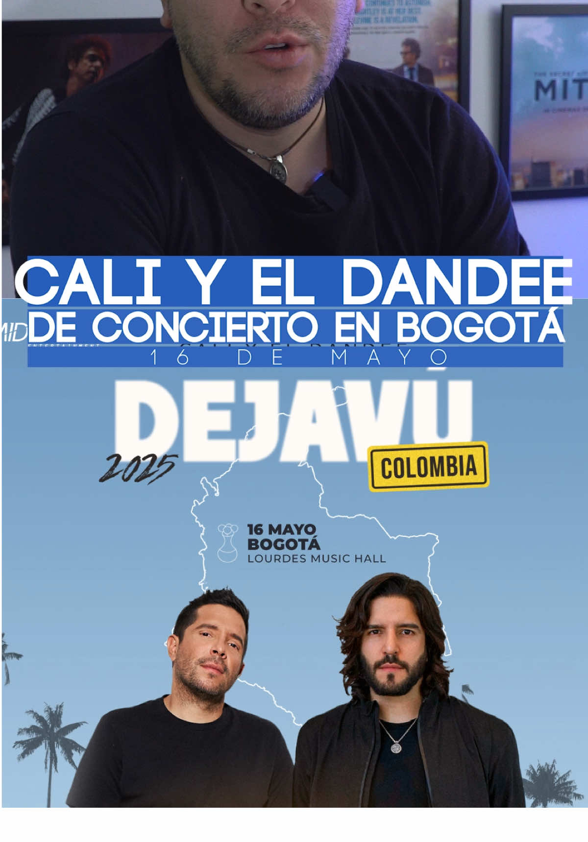 Concierto de Cali y el Dandee en Bogotá, estos son los precios y los clásicos que van a cantar el 16 de mayo en el Lourdes Music Hall! ¿Van a ir? #caliyeldandee #caliyeldandeechallenge #concierto #yoteesperare 