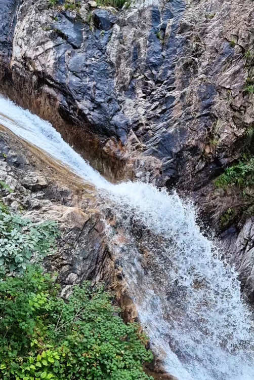 Calm valley 🪨💦 #naturevibes #nature #valley #forest #waterfall #calm #calmdown #relax #livewallpaper #koreatravel 