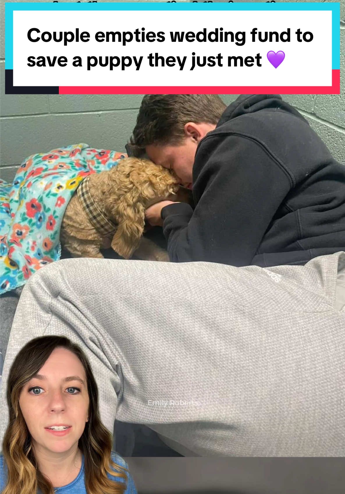 This couple emptied their entire wedding fund to save an animal they’d just met. 💜 Not only that, they completely rearranged their lives to make sure she had only the best care, giving her the best possible chance of survival. ❤️‍🩹 Thanks to their quick action and generosity, Maple is expected to make a full recovery and is learning to walk again. 🐕 And when the community heard about what Emily and Dylan did, they stepped up and made sure the couple felt the love in return. 💕 📸 Emily Roberts / Amelia Andersson #dog #dogrescue #dogs #goodnews #animals #animalrescue #goodnews #bekind